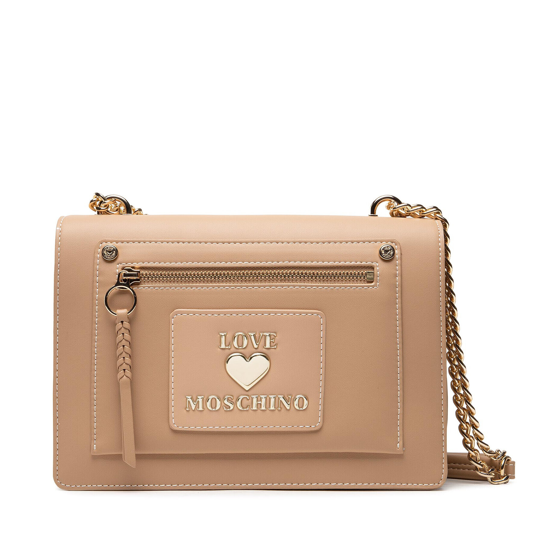 LOVE MOSCHINO Дамска чанта JC4040PP1ELI0107 Бежов - Pepit.bg