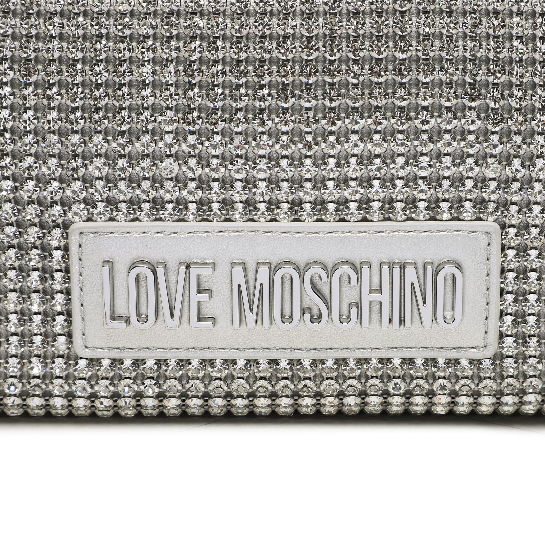 LOVE MOSCHINO Дамска чанта JC4045PP1HLP190B Сребрист - Pepit.bg