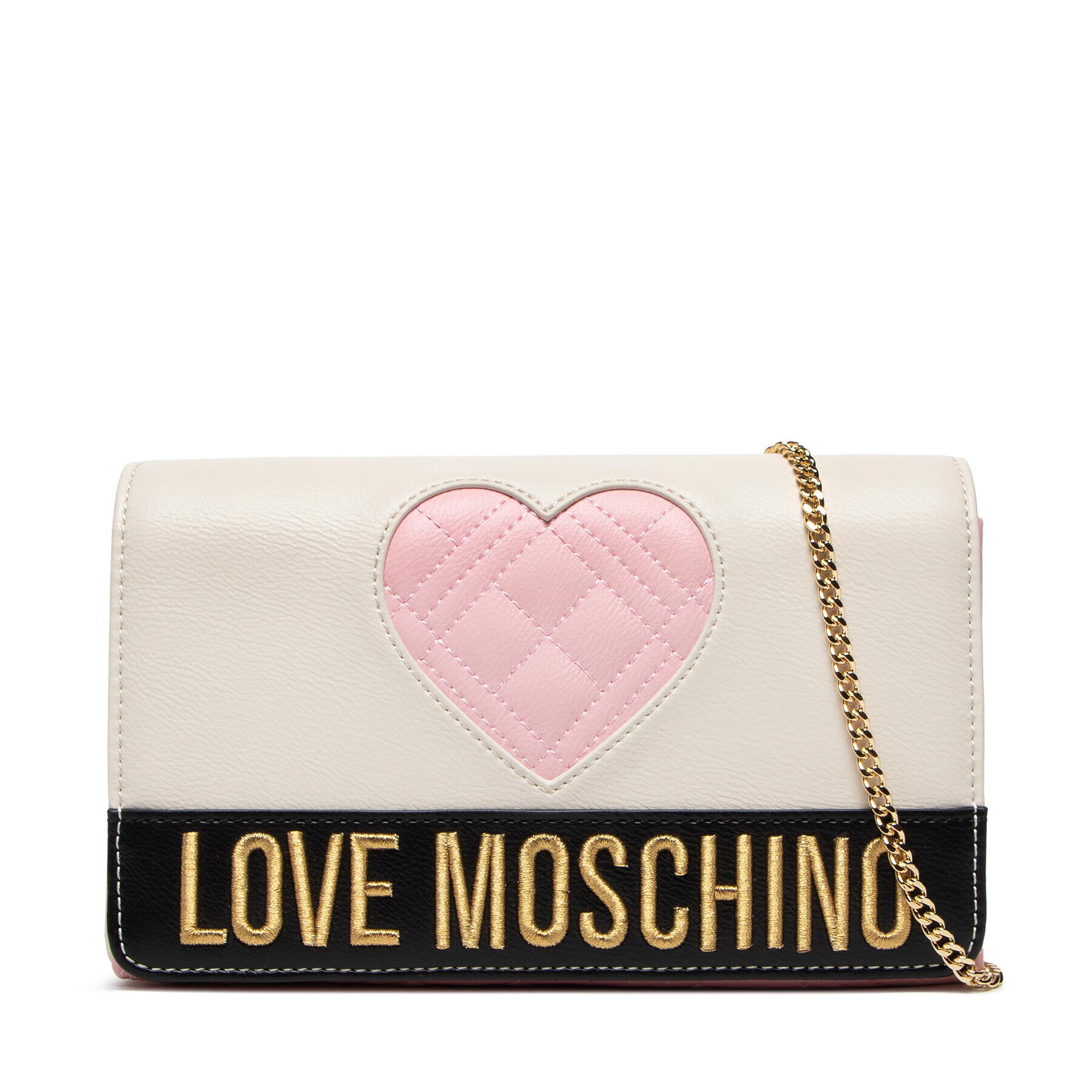 LOVE MOSCHINO Дамска чанта JC4061PP1ELD111A Бежов - Pepit.bg