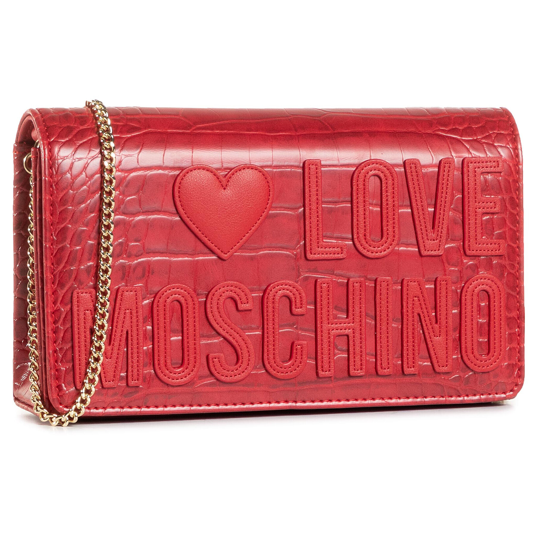 LOVE MOSCHINO Дамска чанта JC4063PP1BLH150A Червен - Pepit.bg