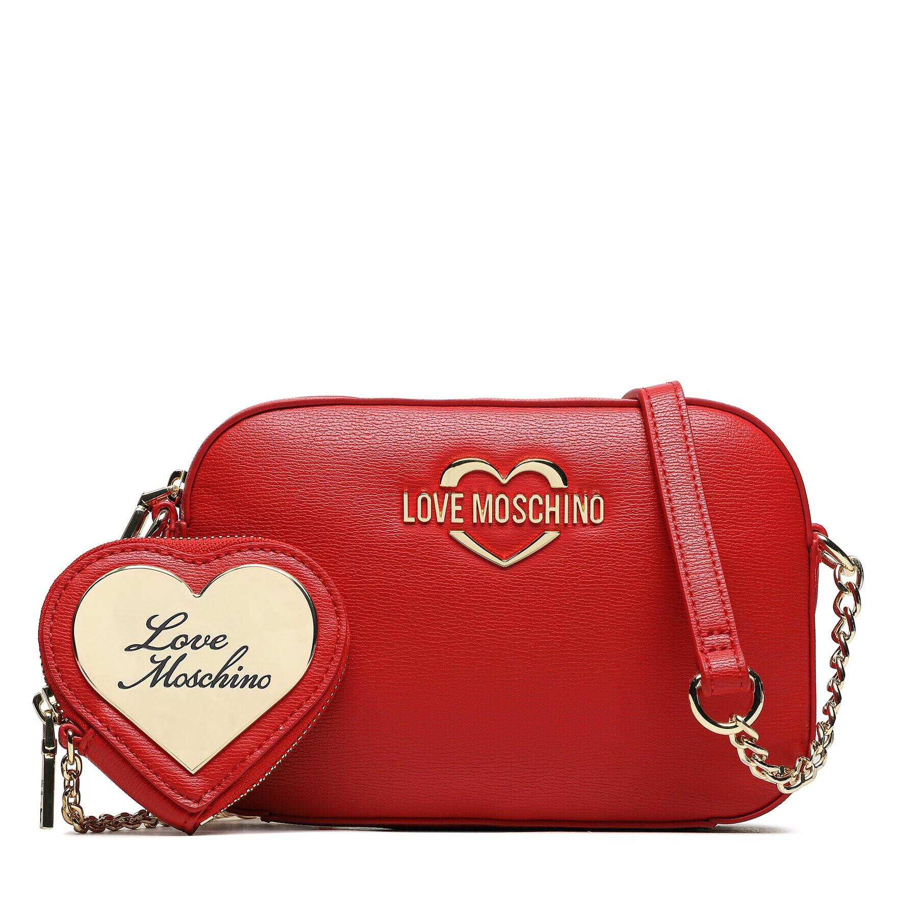 LOVE MOSCHINO Дамска чанта JC4071PP1HLD0500 Червен - Pepit.bg