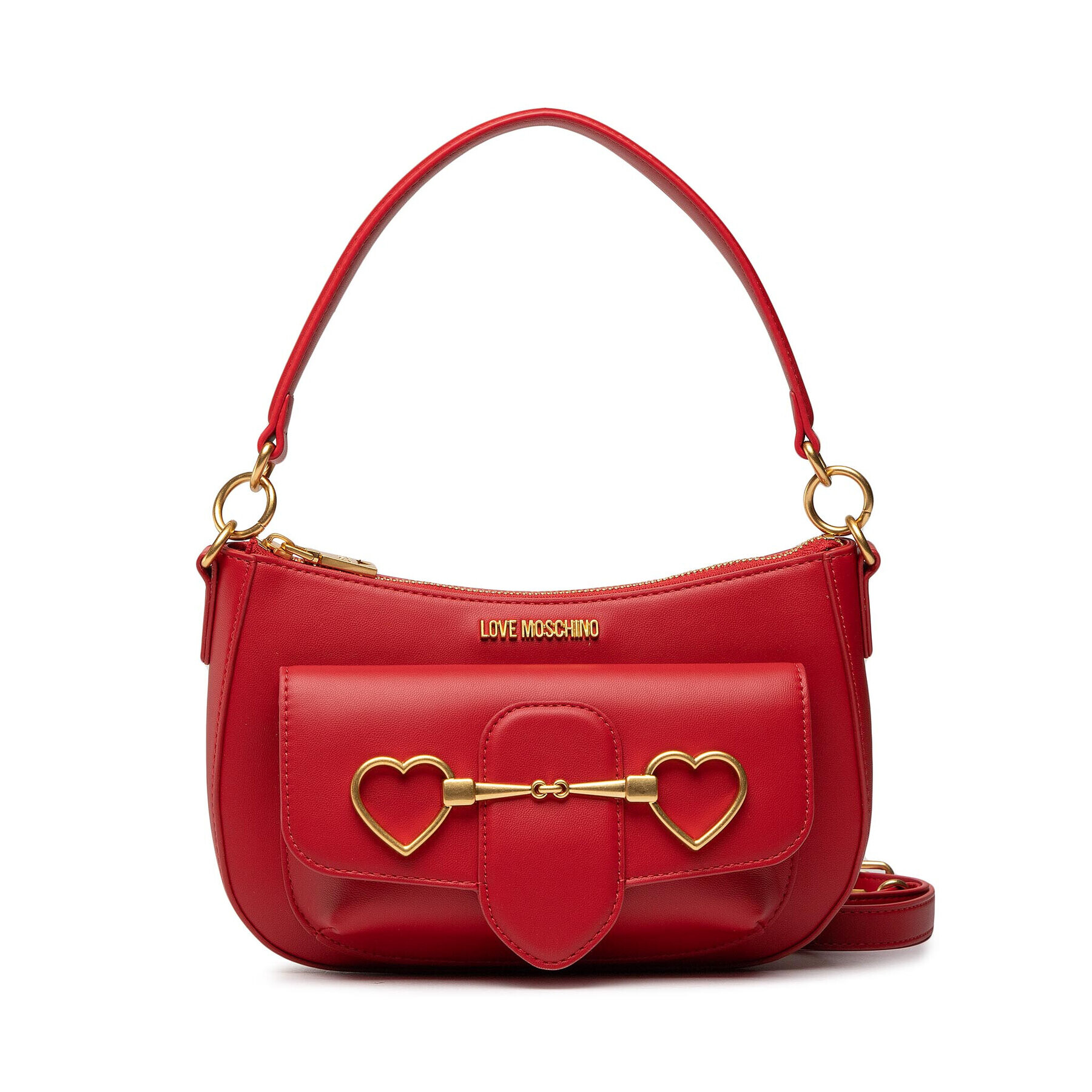 LOVE MOSCHINO Дамска чанта JC4074PP1FLC0500 Червен - Pepit.bg