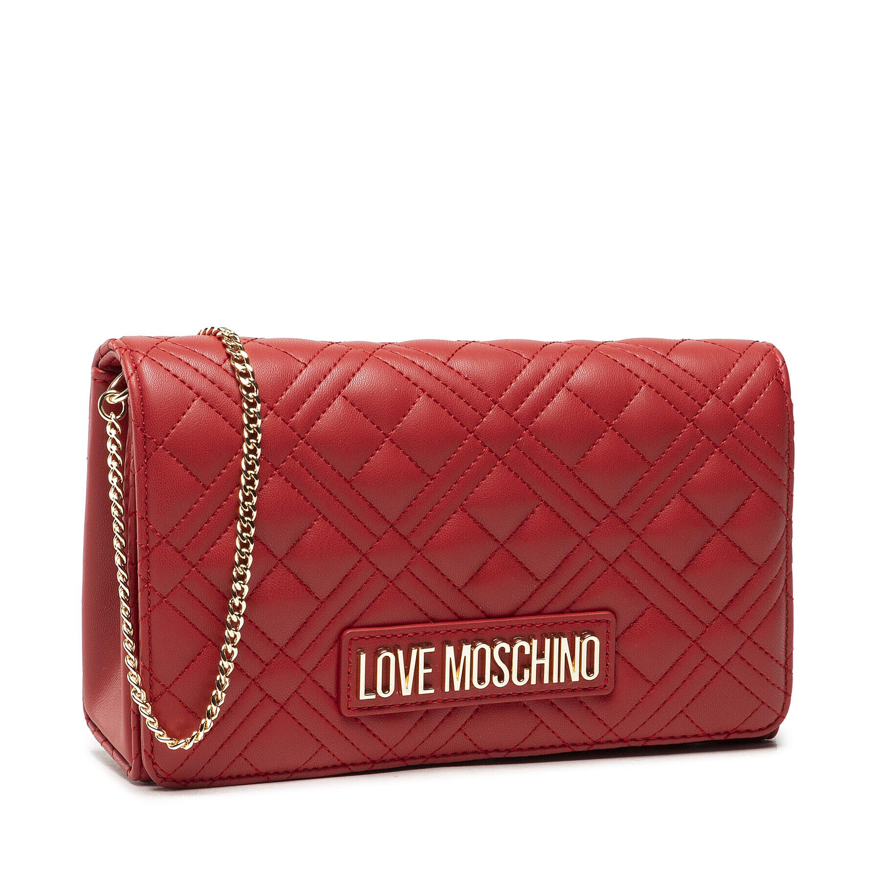 LOVE MOSCHINO Дамска чанта JC4079PP0ELA0500 Червен - Pepit.bg