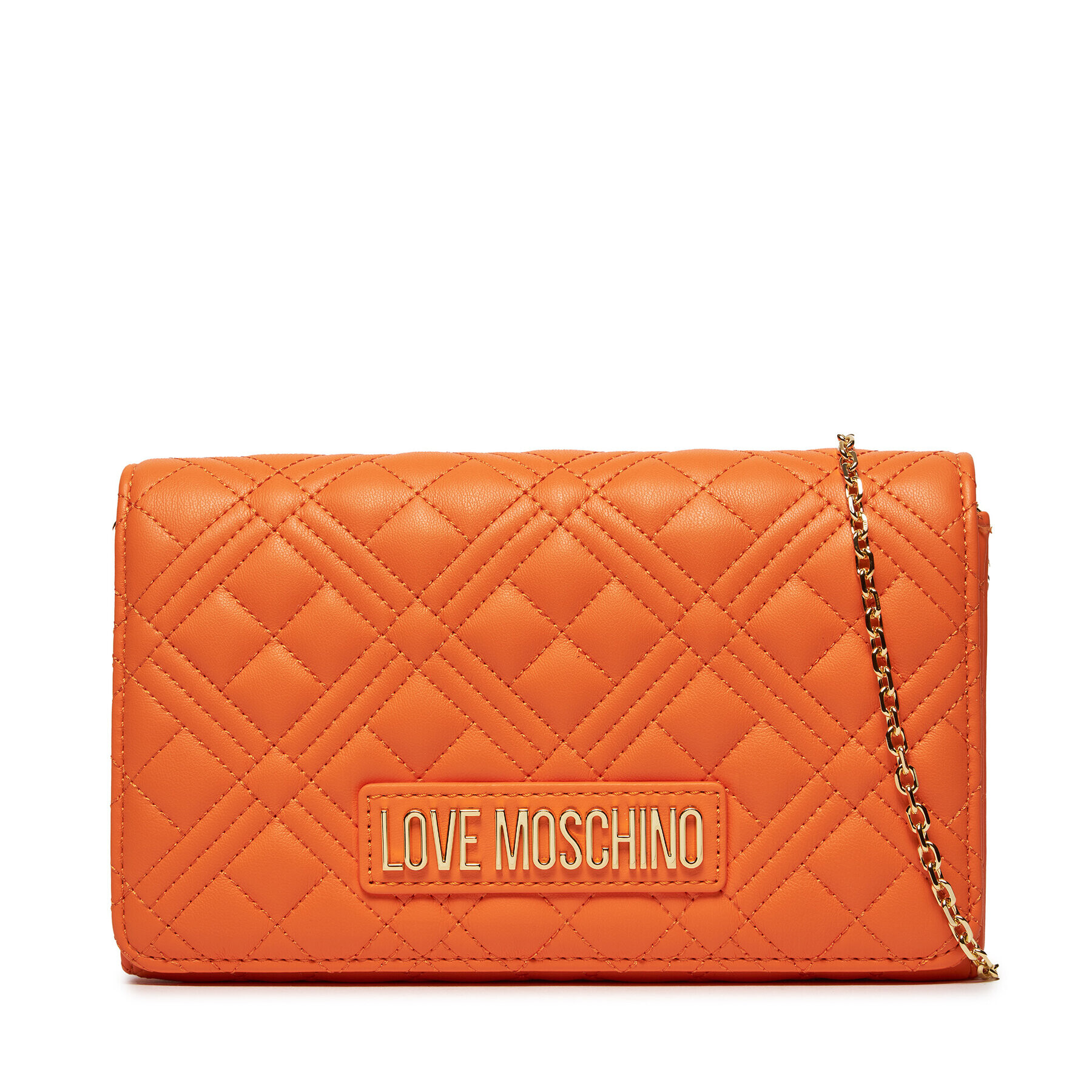 LOVE MOSCHINO Дамска чанта JC4079PP0HLA0453 Оранжев - Pepit.bg