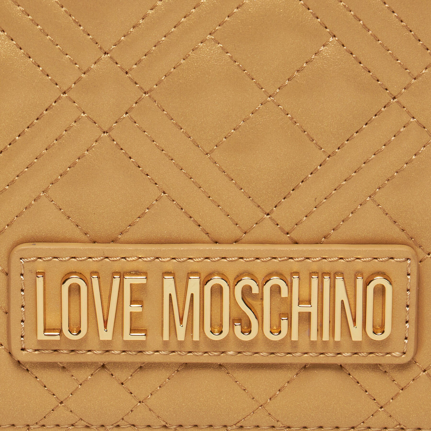 LOVE MOSCHINO Дамска чанта JC4079PP0HLA090A Златист - Pepit.bg