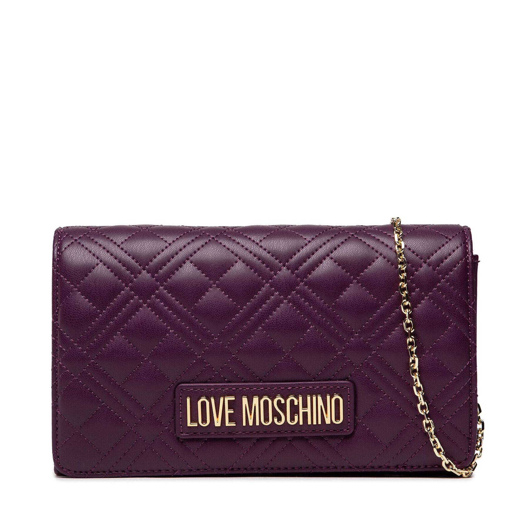 LOVE MOSCHINO Дамска чанта JC4079PP1FLA0650 Виолетов - Pepit.bg