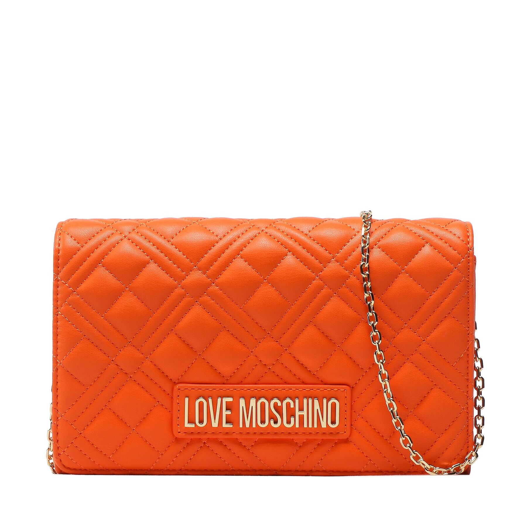 LOVE MOSCHINO Дамска чанта JC4079PP1GLA0450 Оранжев - Pepit.bg