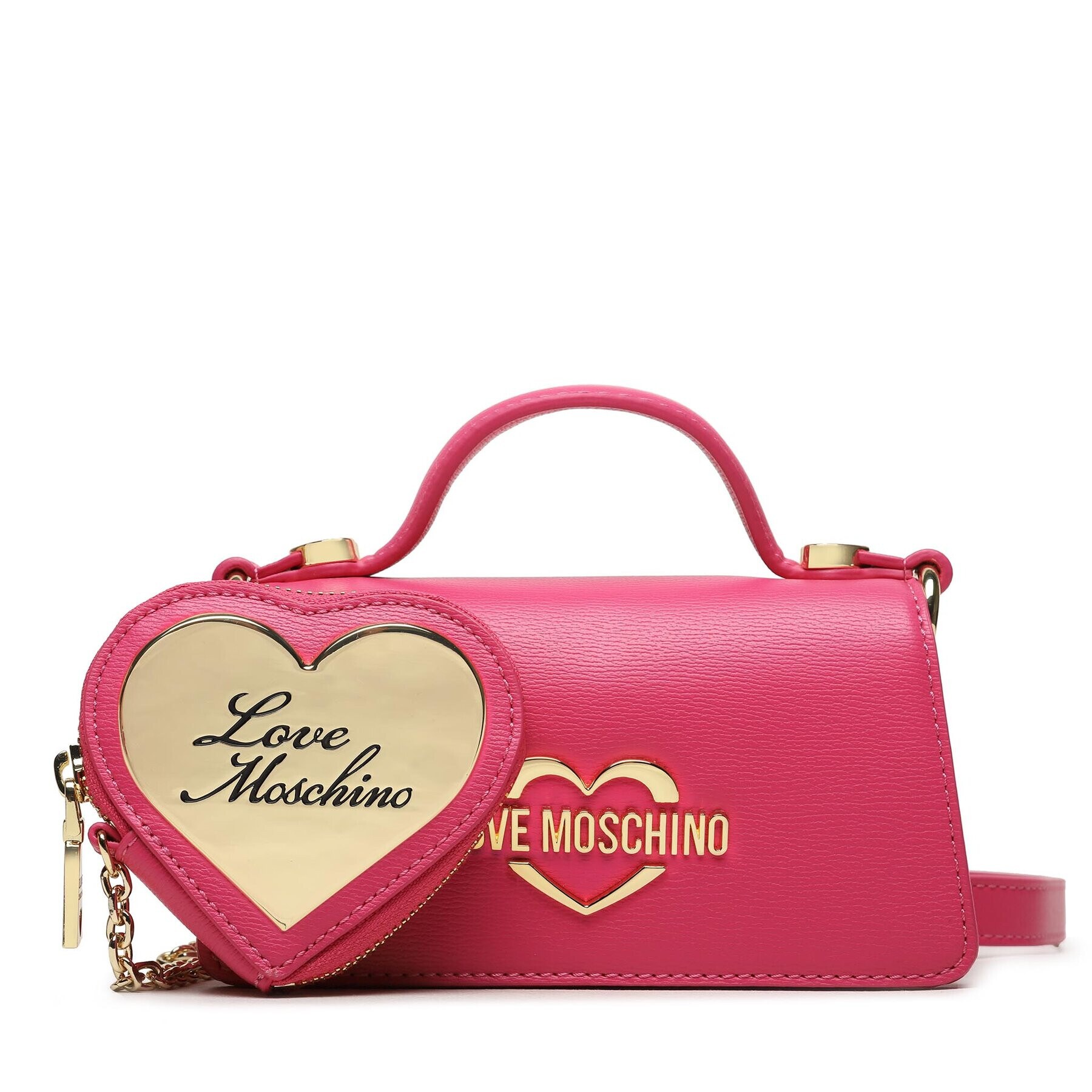 LOVE MOSCHINO Дамска чанта JC4084PP1HLD0615 Розов - Pepit.bg