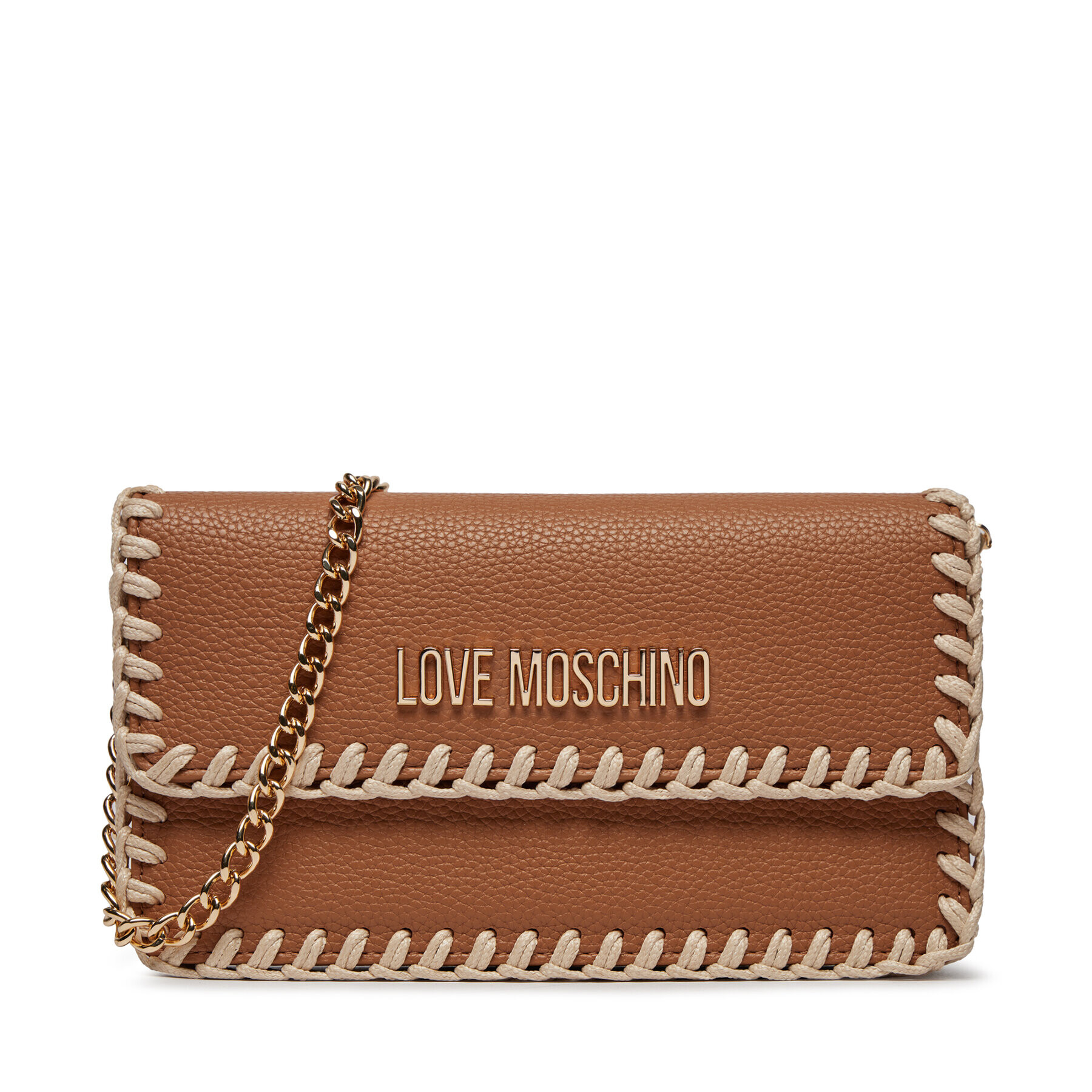 LOVE MOSCHINO Дамска чанта JC4108PP1ILJ120A Кафяв - Pepit.bg