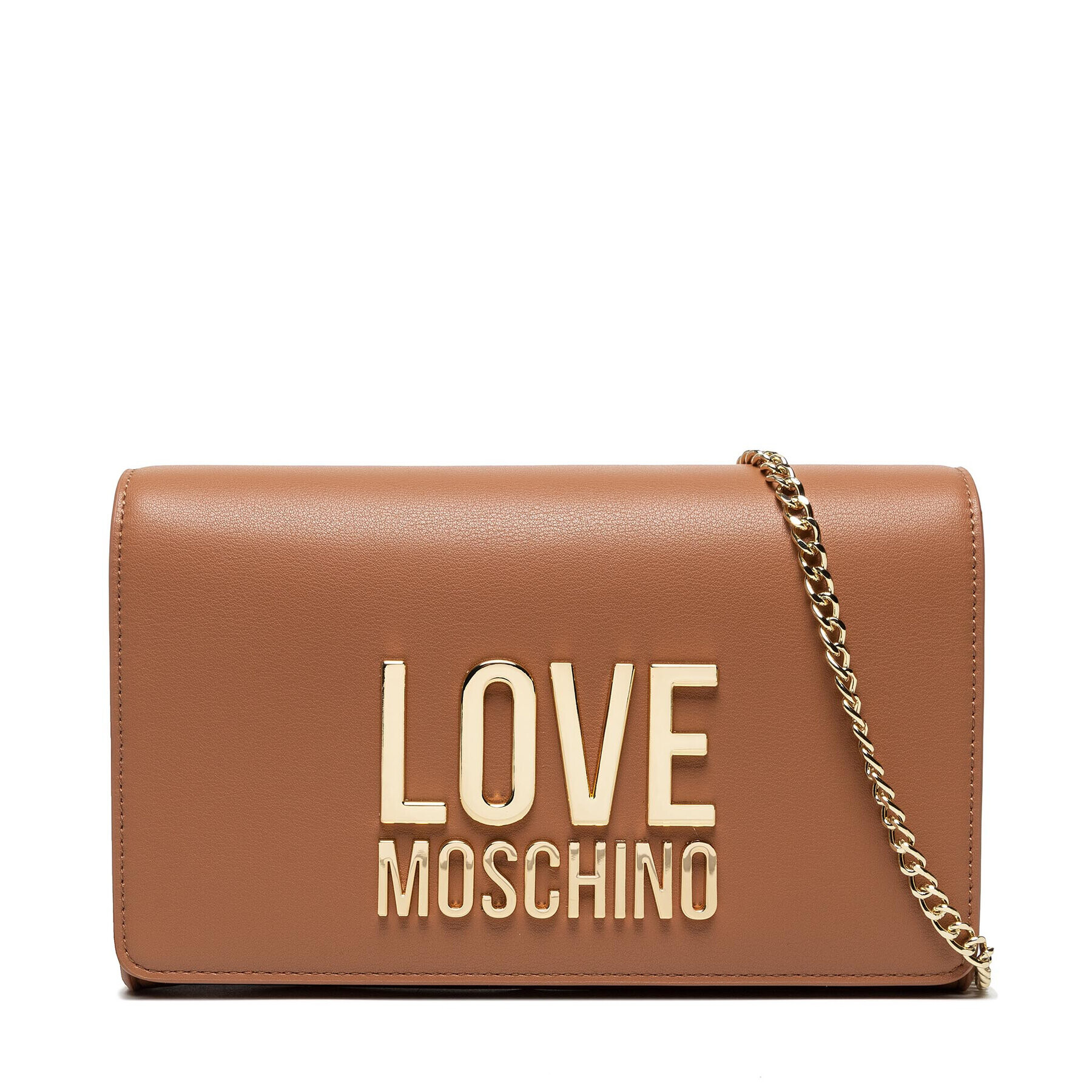 LOVE MOSCHINO Дамска чанта JC4127PP1ELJ020A Кафяв - Pepit.bg