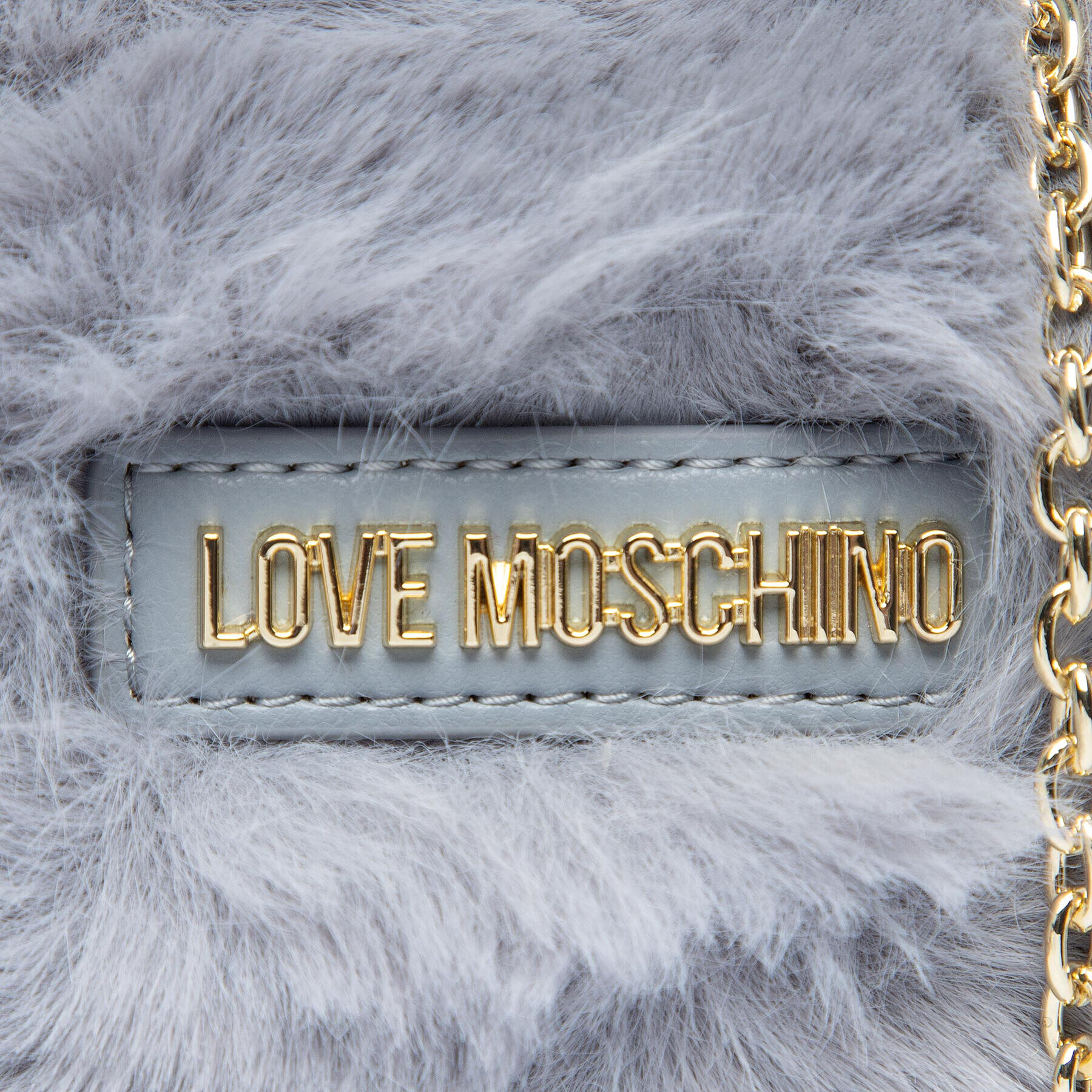 LOVE MOSCHINO Дамска чанта JC4168PP1FLW0001 Сив - Pepit.bg