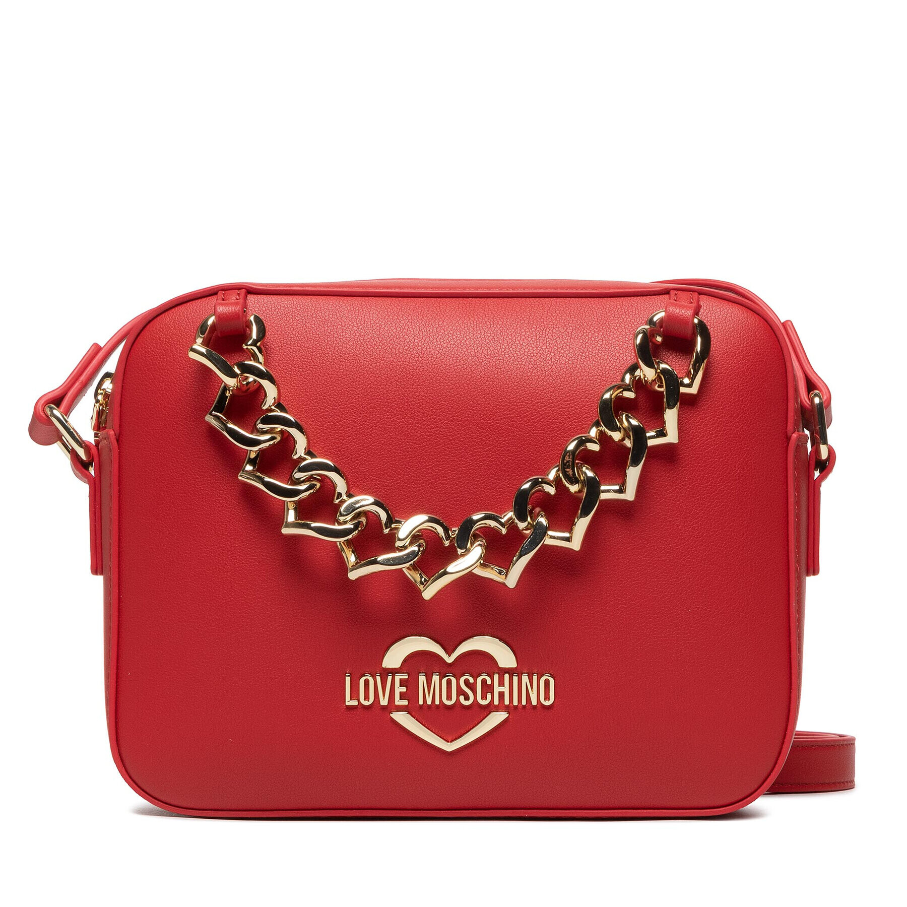 LOVE MOSCHINO Дамска чанта JC4195PP1ELK0500 Червен - Pepit.bg