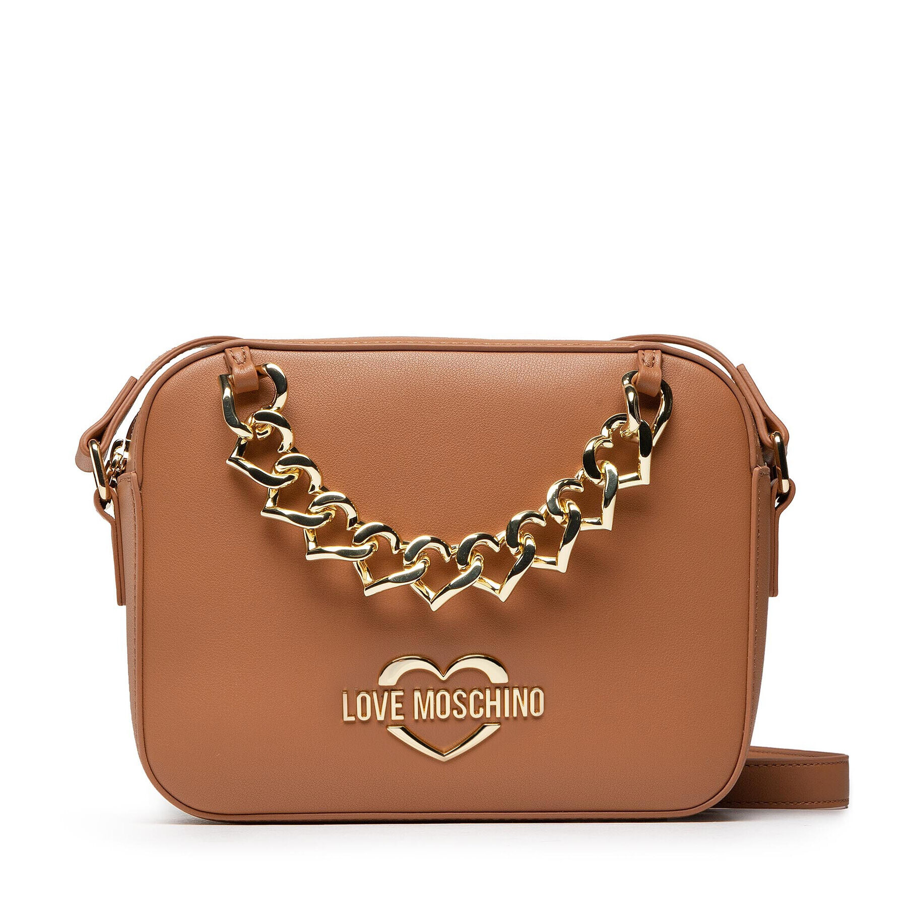 LOVE MOSCHINO Дамска чанта JC4195PP1FLK0201 Кафяв - Pepit.bg