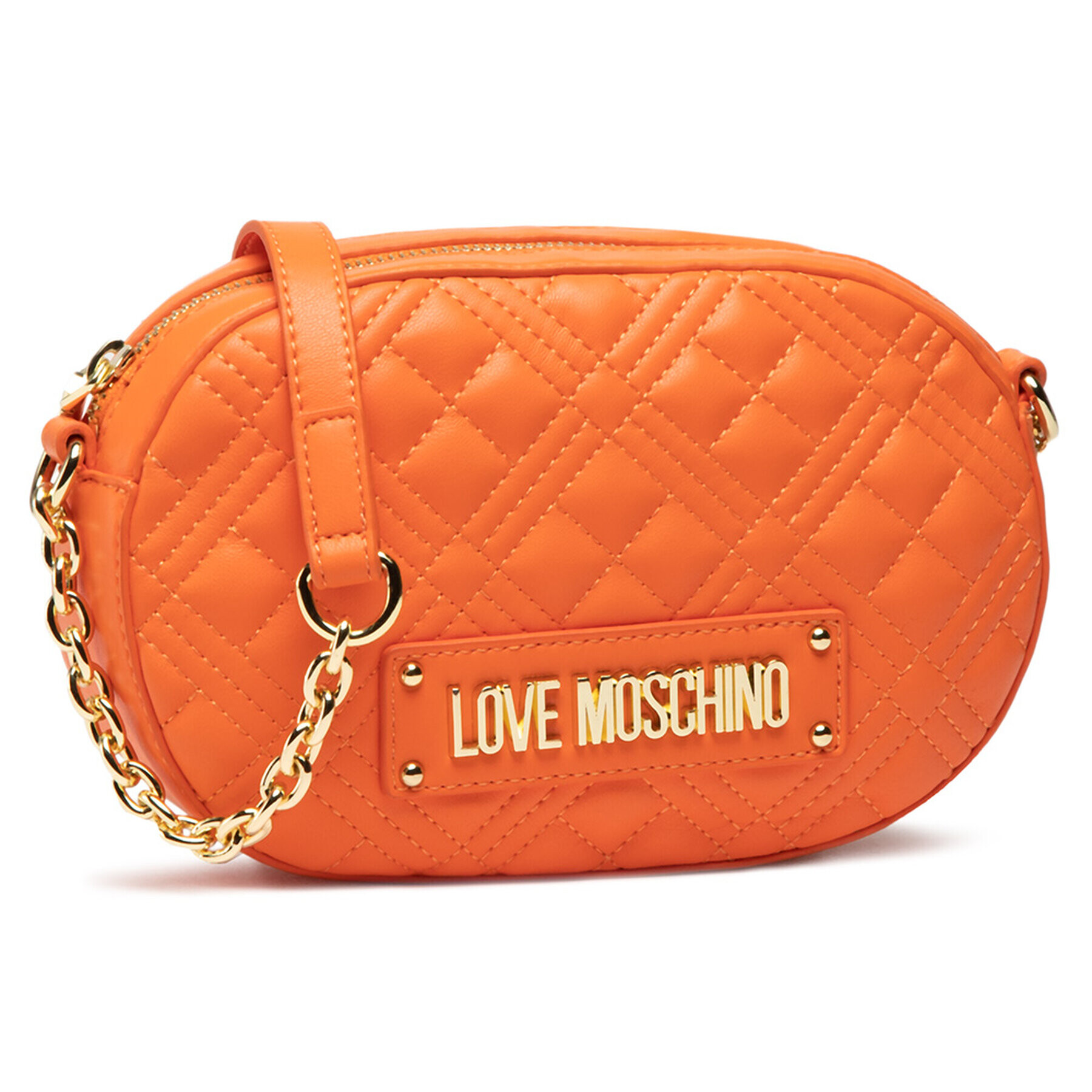 LOVE MOSCHINO Дамска чанта JC4207PP0CKA0450 Оранжев - Pepit.bg