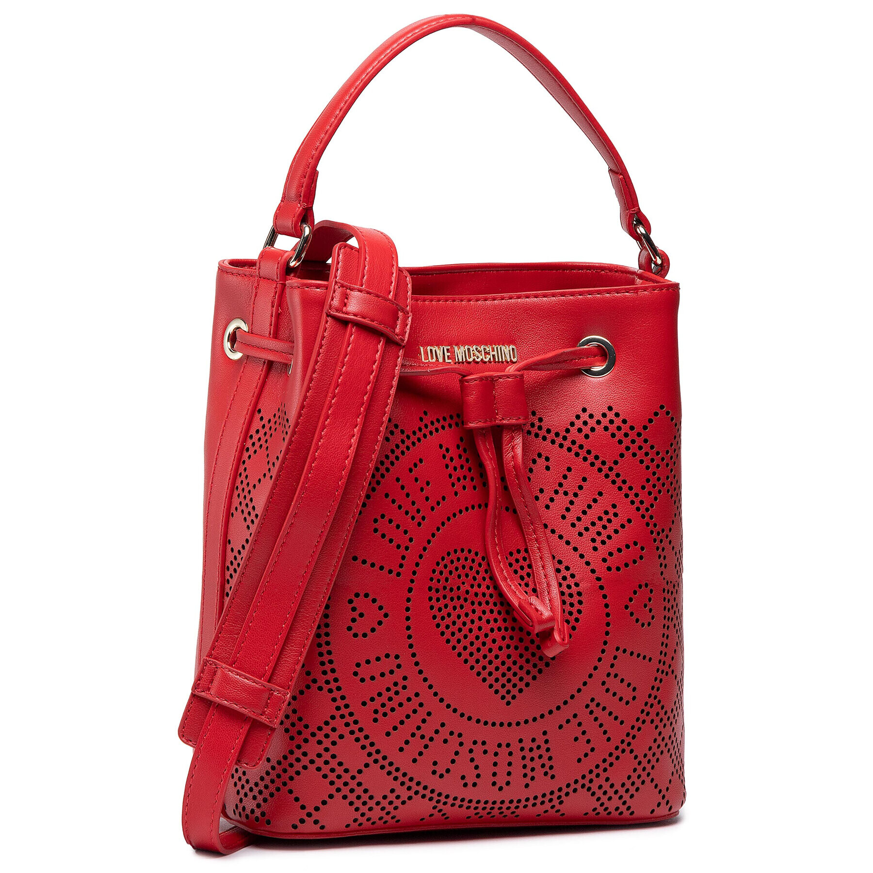 LOVE MOSCHINO Дамска чанта JC4216PP0CKB150A Червен - Pepit.bg