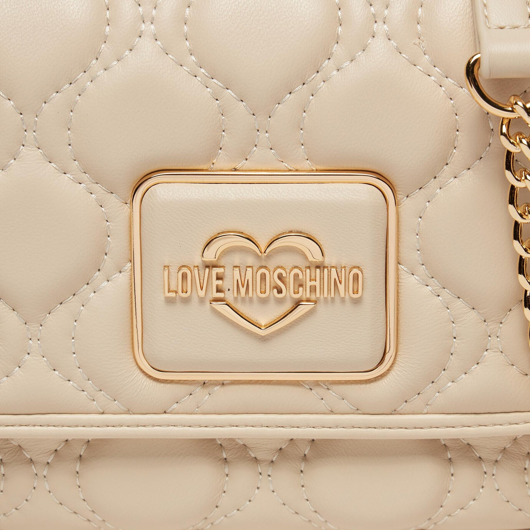 LOVE MOSCHINO Дамска чанта JC4242PP0HK1211A Екрю - Pepit.bg