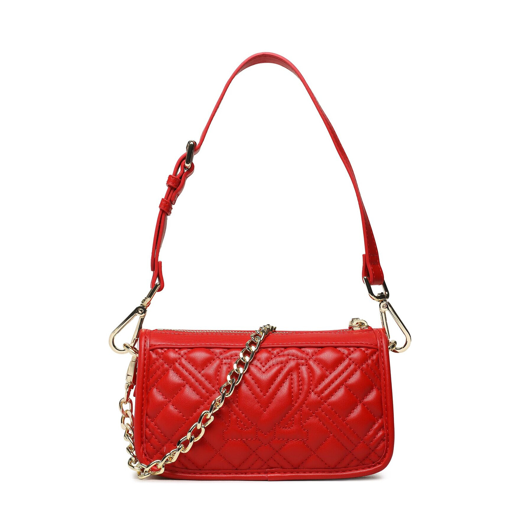 LOVE MOSCHINO Дамска чанта JC4250PP0GLA0500 Червен - Pepit.bg