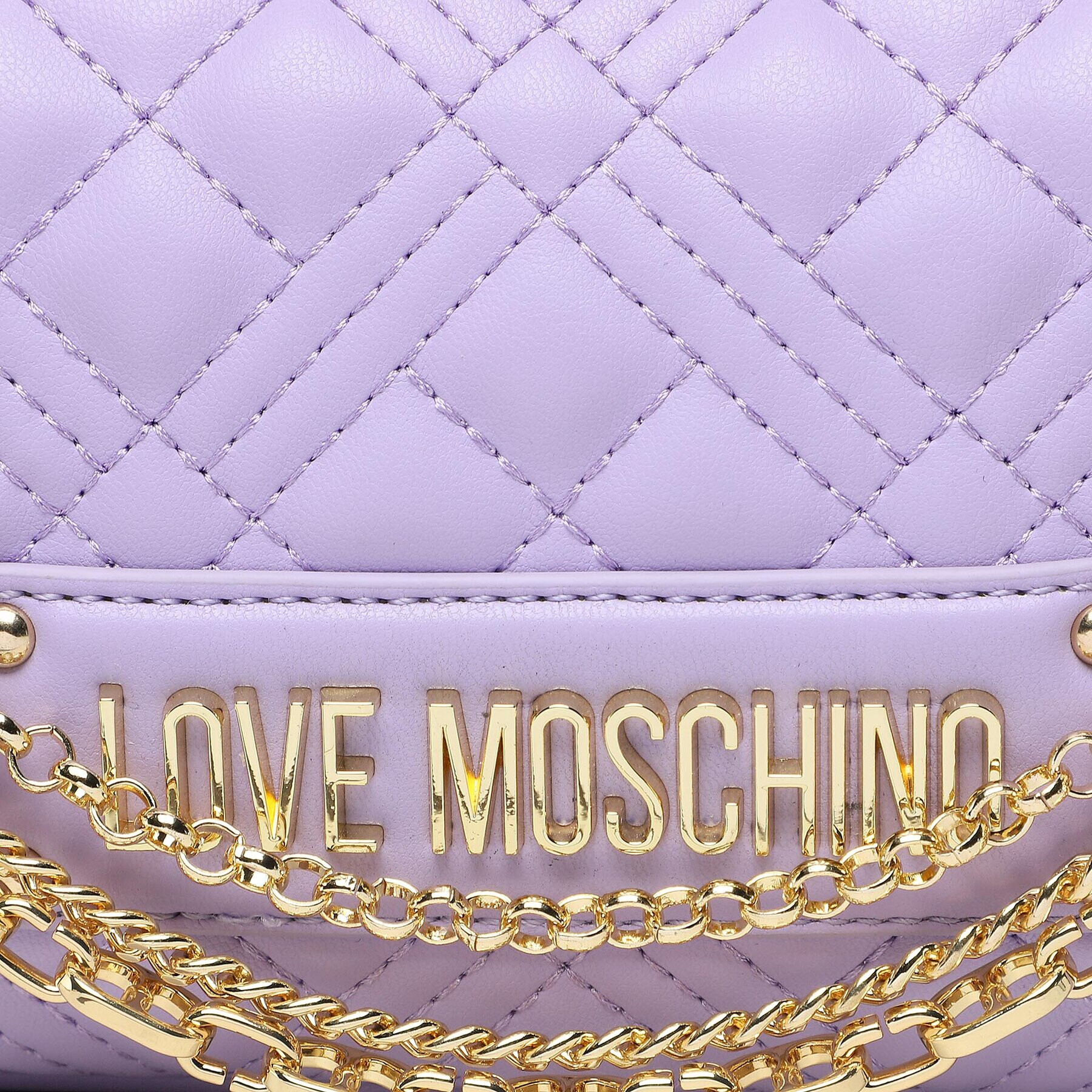 LOVE MOSCHINO Дамска чанта JC4258PP0GKA0651 Виолетов - Pepit.bg