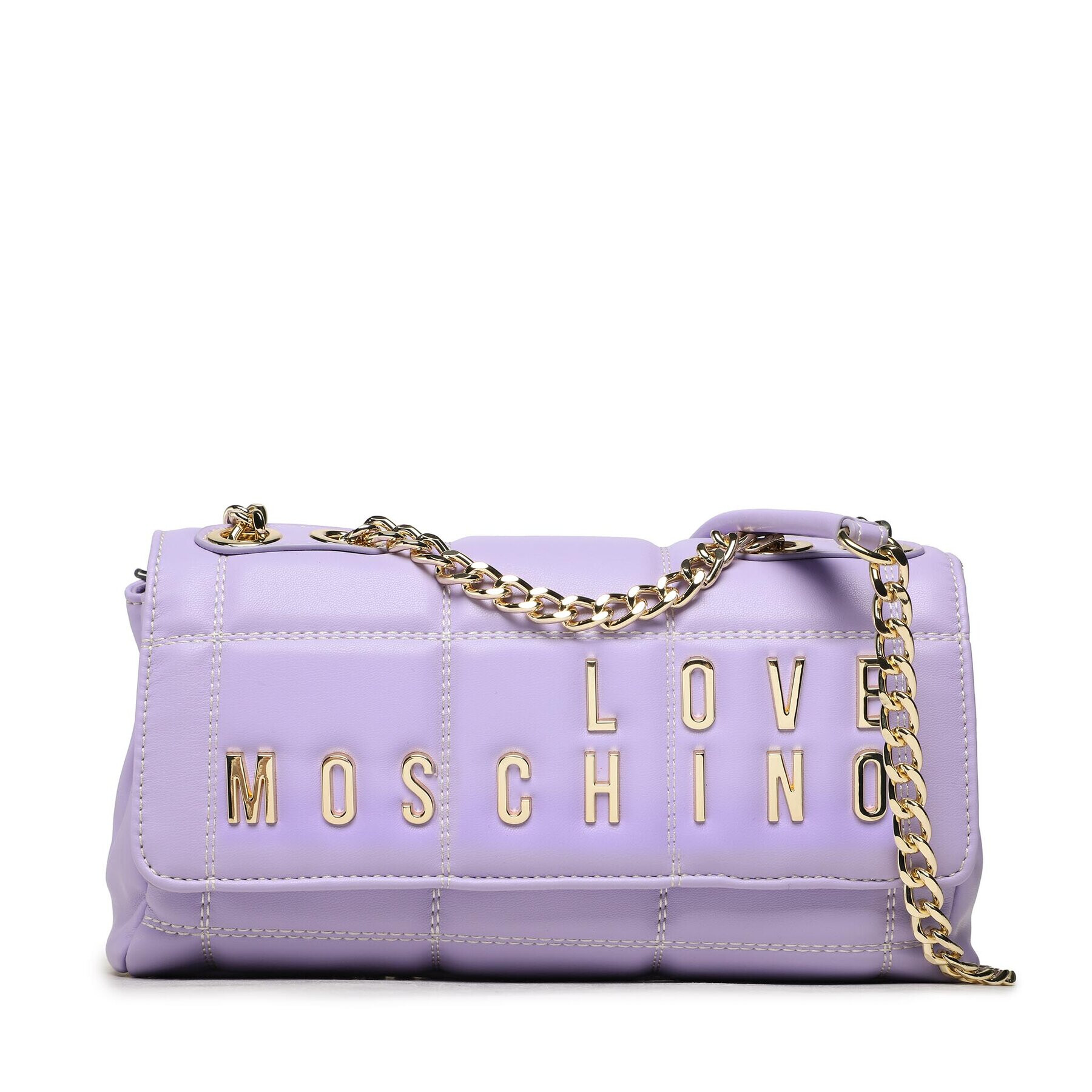 LOVE MOSCHINO Дамска чанта JC4260PP0GKB0651 Виолетов - Pepit.bg