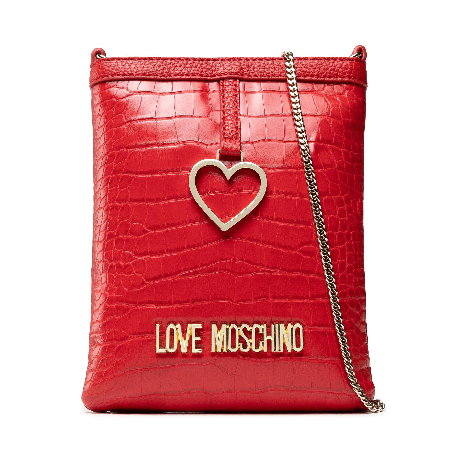 LOVE MOSCHINO Дамска чанта JC4264PP0DKF140A Червен - Pepit.bg