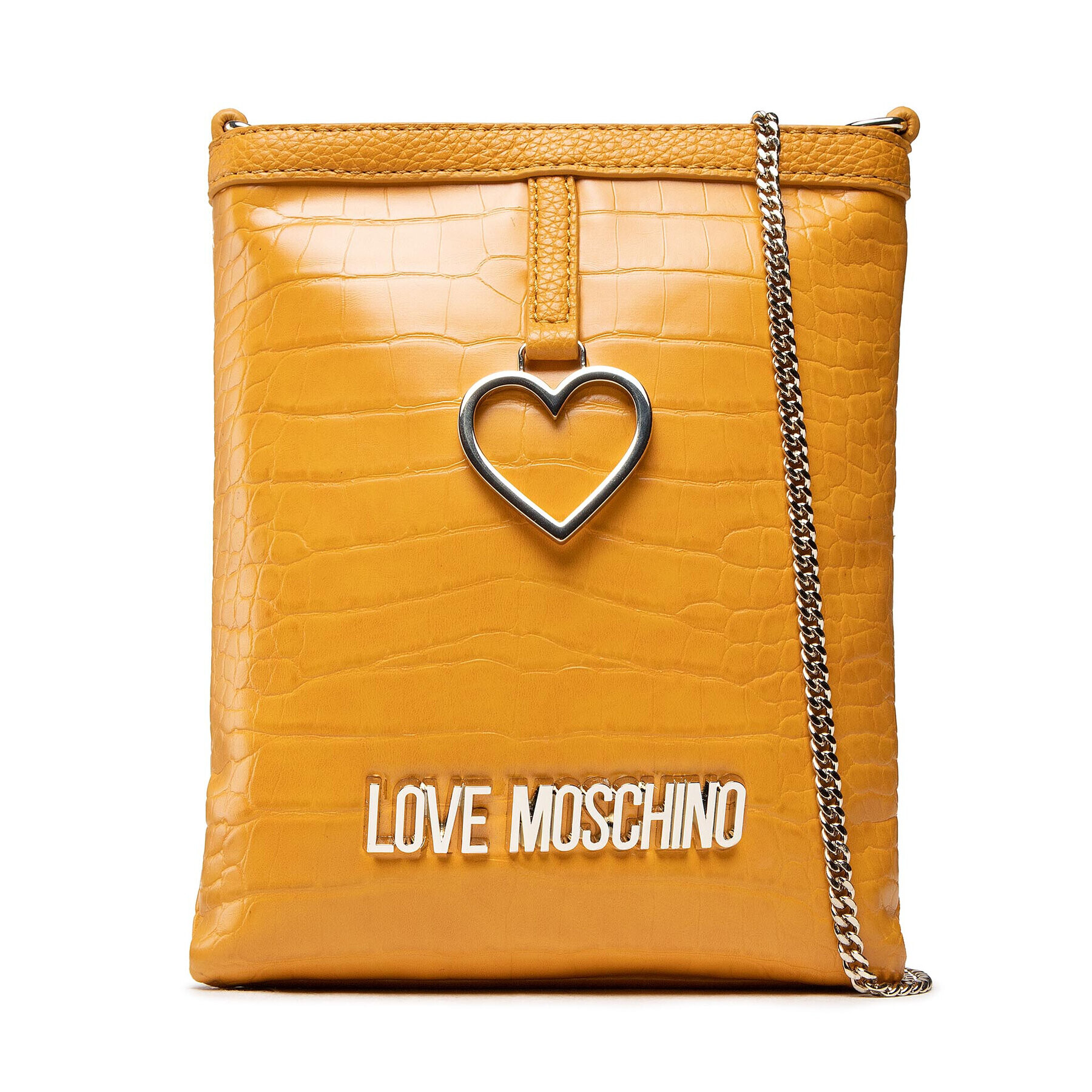 LOVE MOSCHINO Дамска чанта JC4264PP0DKF140A Жълт - Pepit.bg