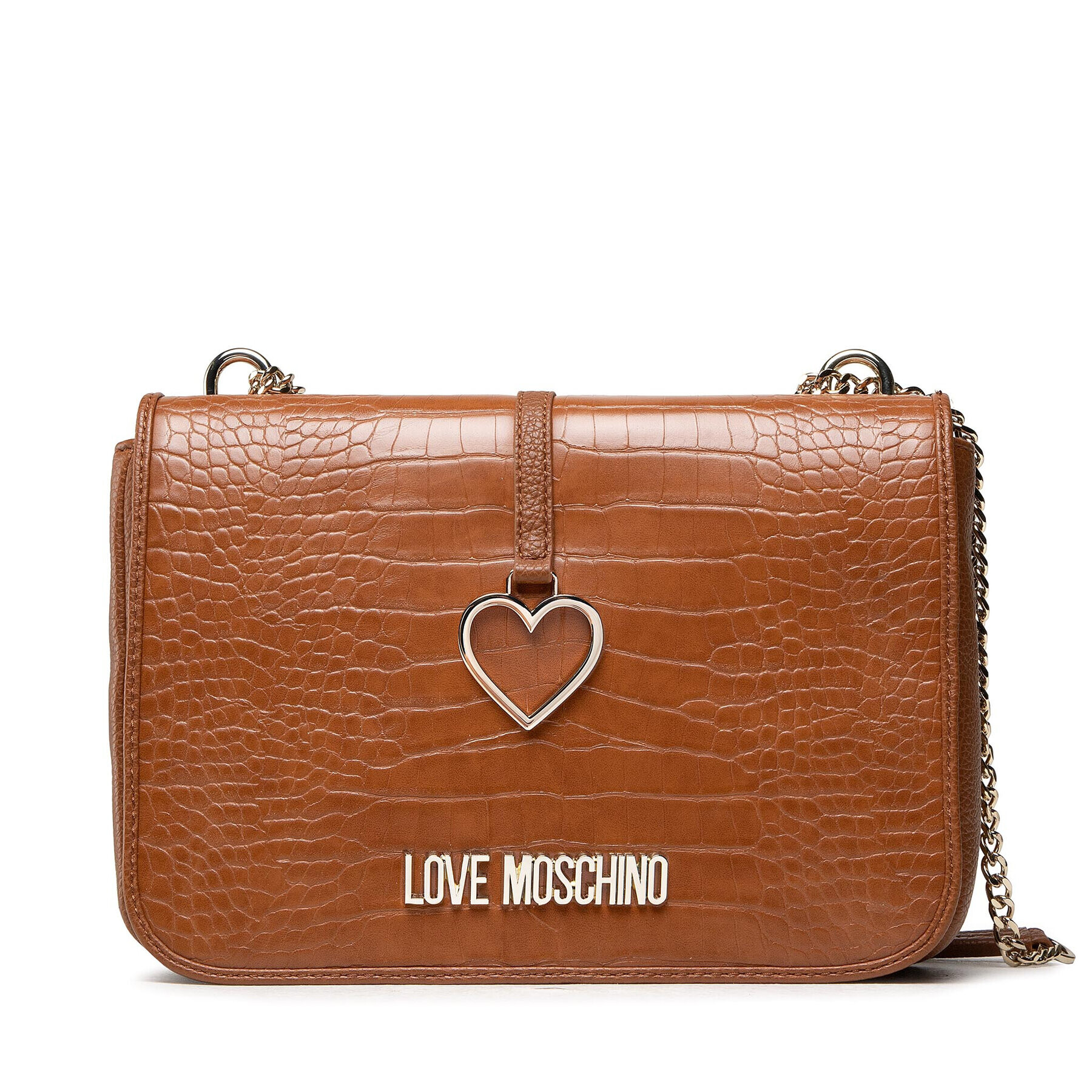 LOVE MOSCHINO Дамска чанта JC4266PP0DKF120A Кафяв - Pepit.bg