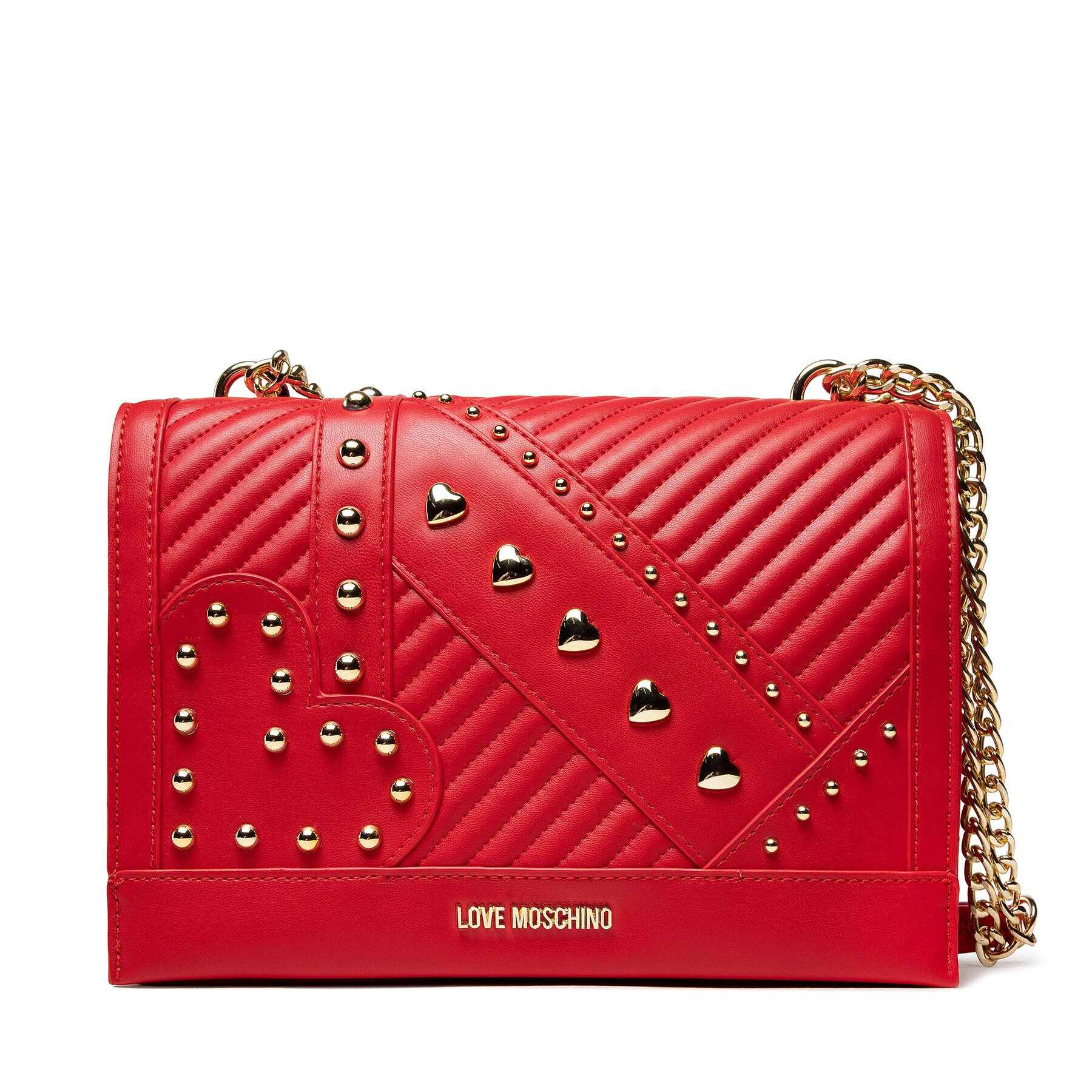 LOVE MOSCHINO Дамска чанта JC4274PP0DKH0500 Червен - Pepit.bg