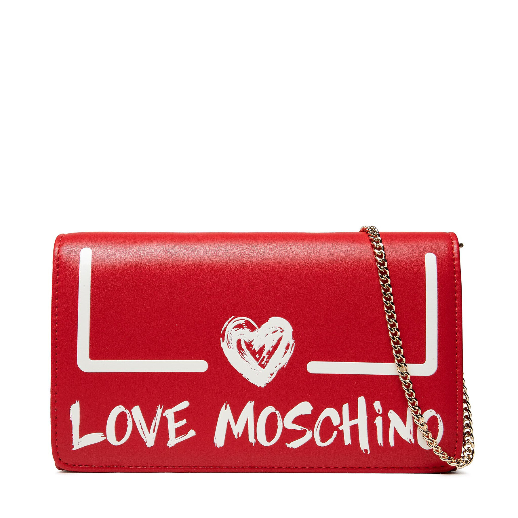 LOVE MOSCHINO Дамска чанта JC4289PP0DKE150A Червен - Pepit.bg