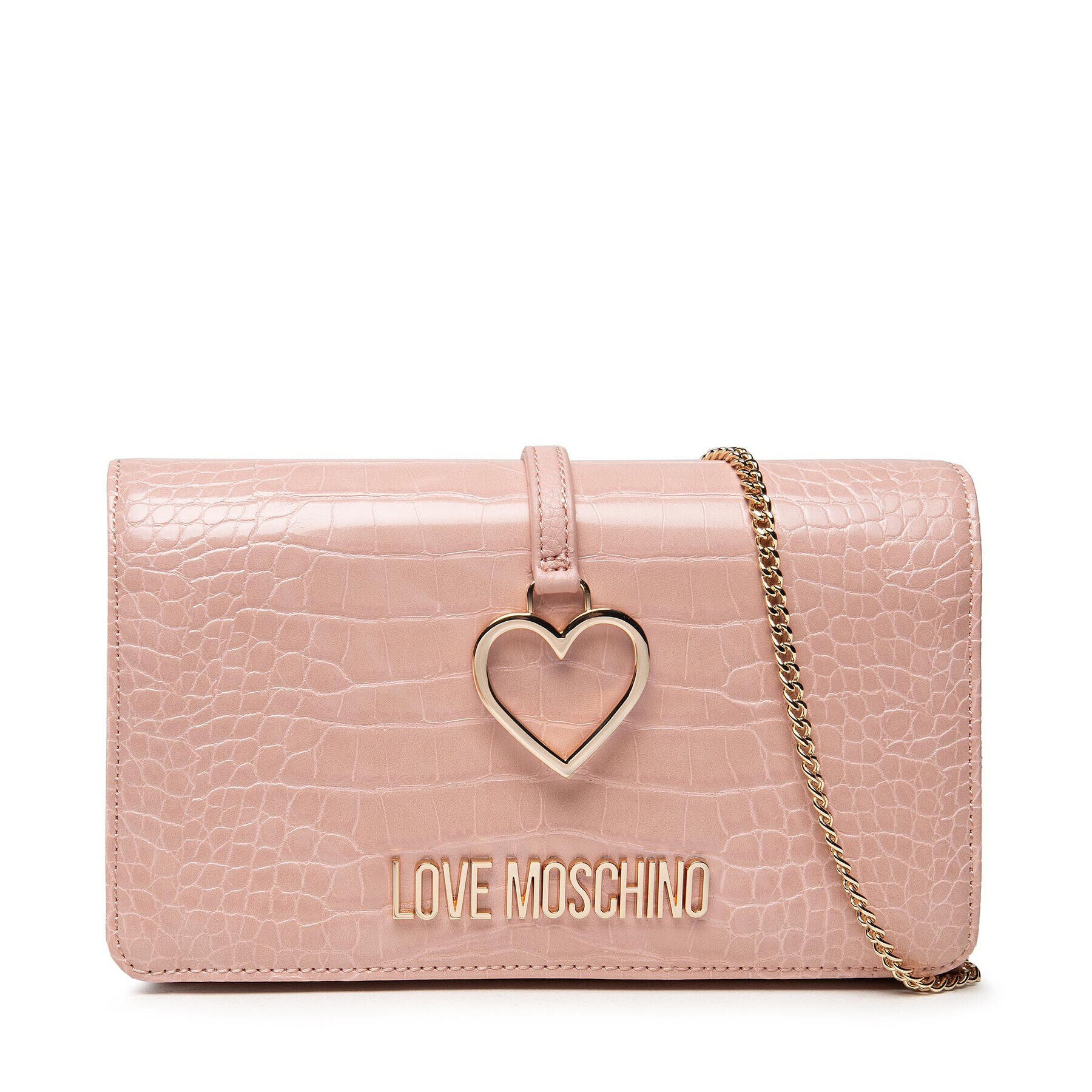 LOVE MOSCHINO Дамска чанта JC4290PP0DKF160A Розов - Pepit.bg