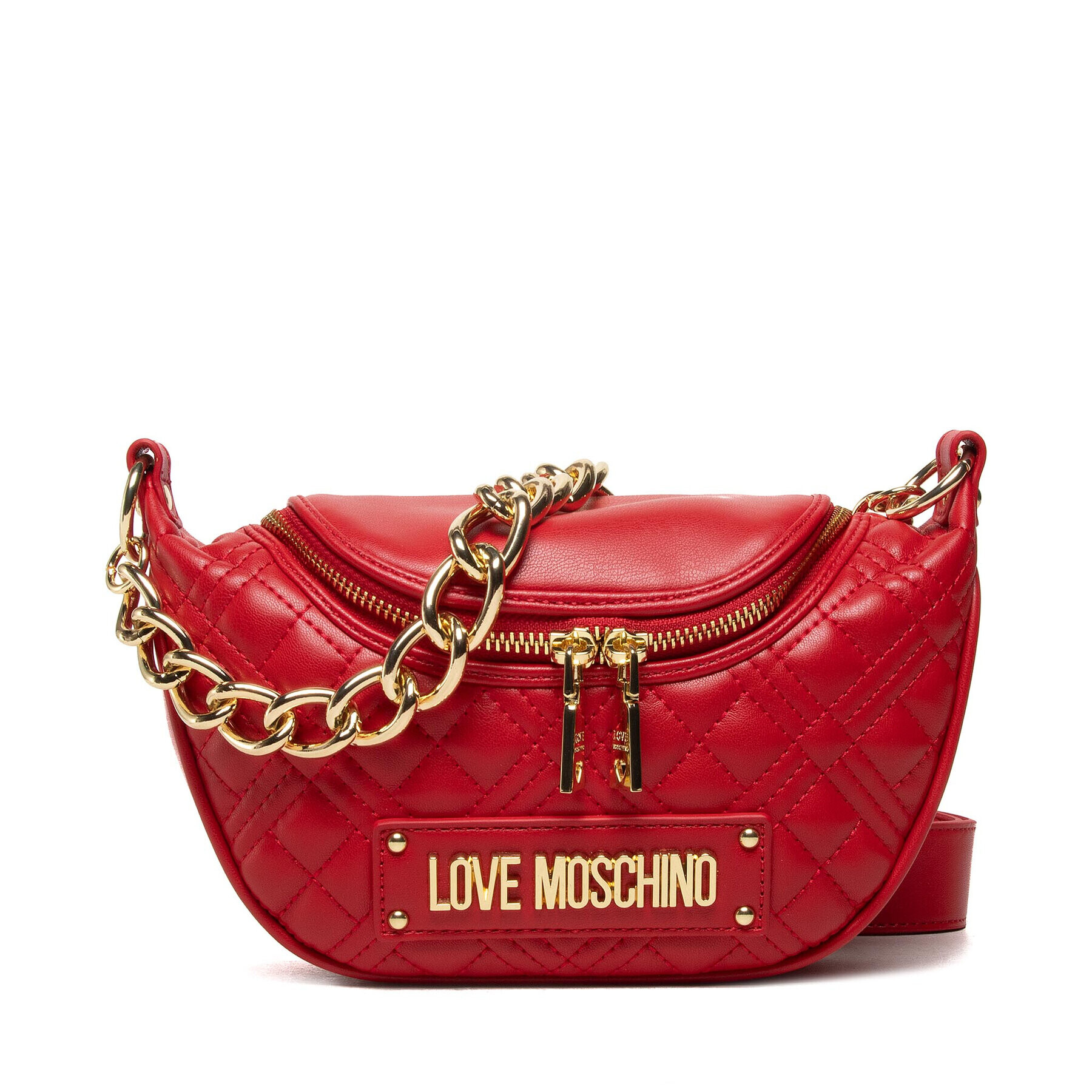 LOVE MOSCHINO Дамска чанта JC4311PP0ELA0500 Червен - Pepit.bg