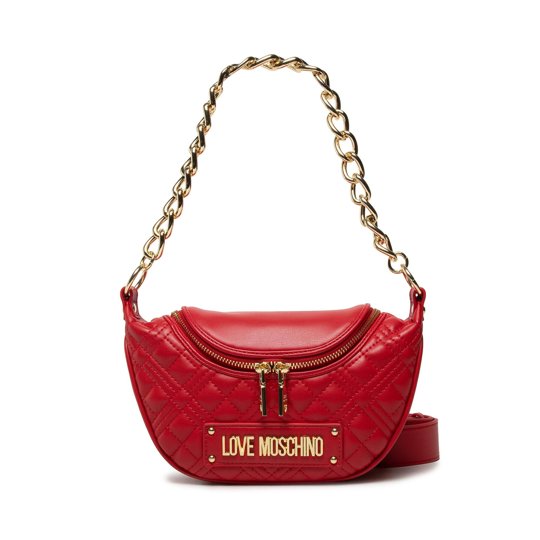 LOVE MOSCHINO Дамска чанта JC4311PP0ELA0500 Червен - Pepit.bg