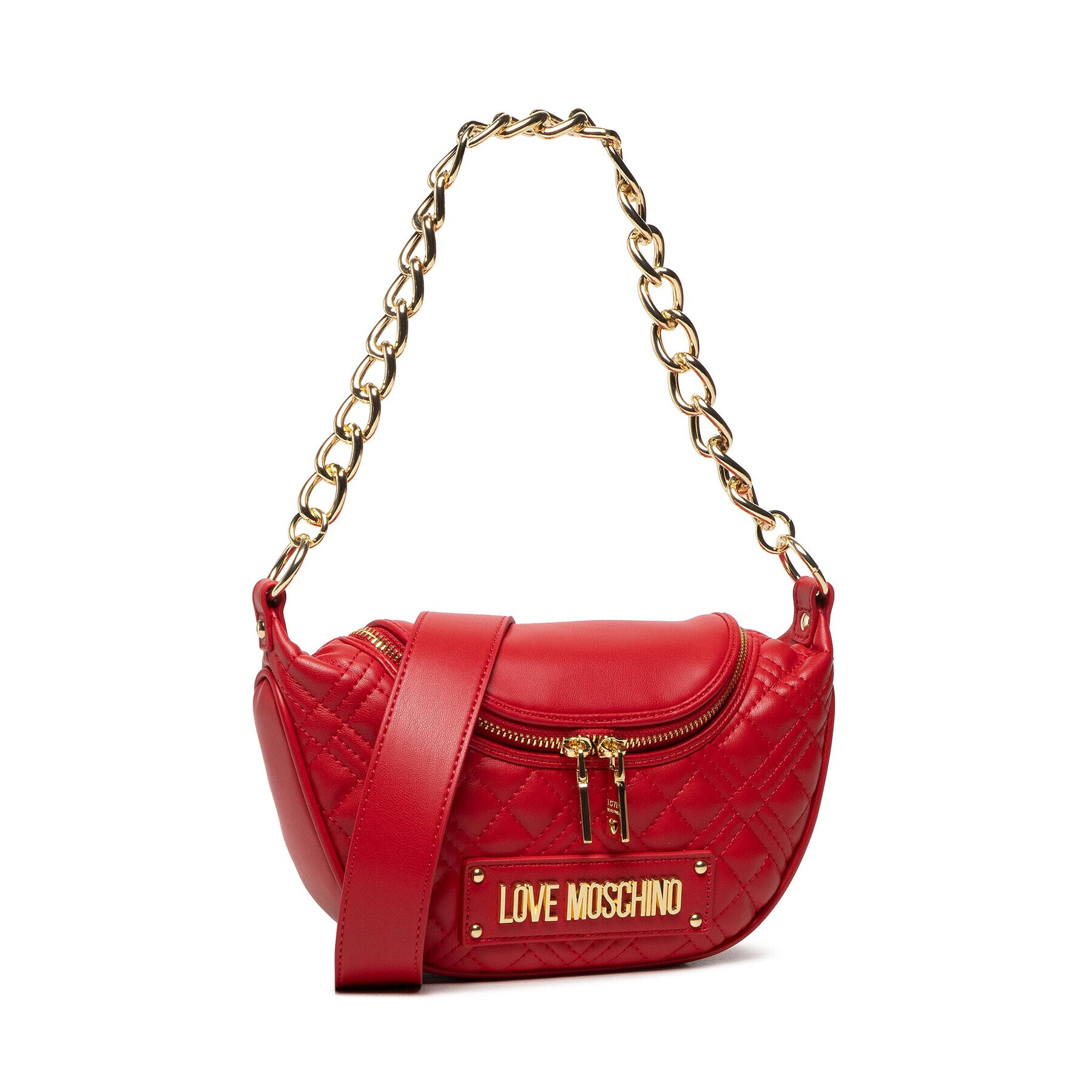 LOVE MOSCHINO Дамска чанта JC4311PP0ELA0500 Червен - Pepit.bg