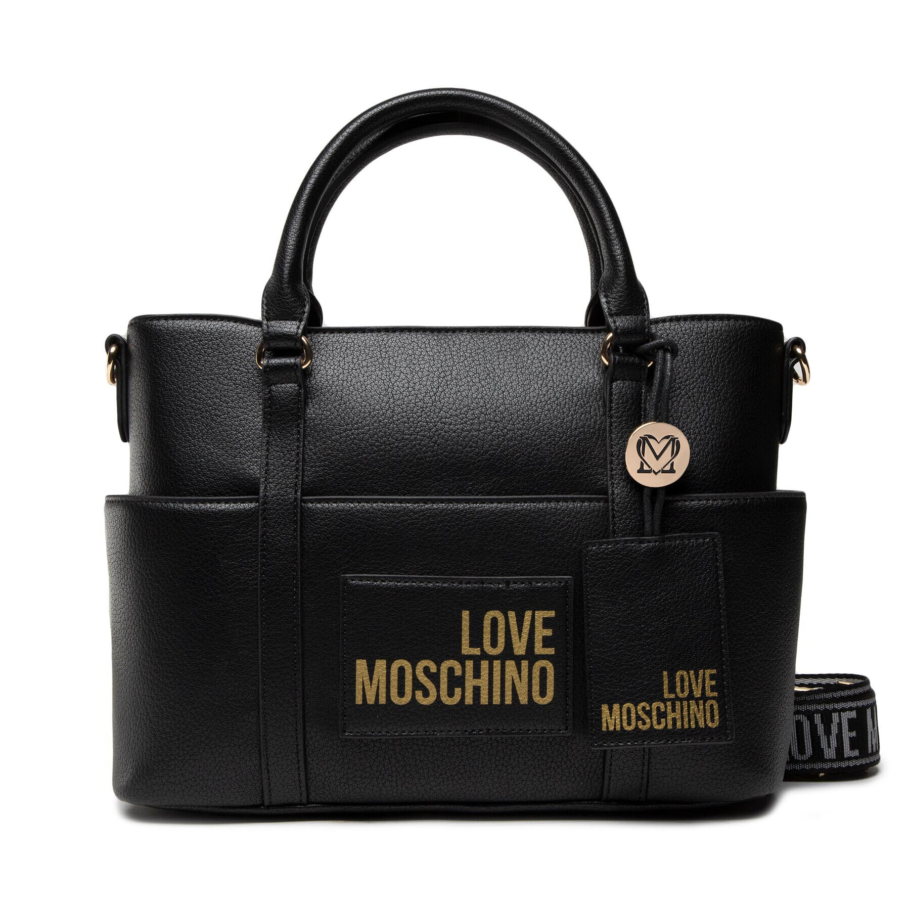 LOVE MOSCHINO Дамска чанта JC4325PP0EKC0000 Черен - Pepit.bg