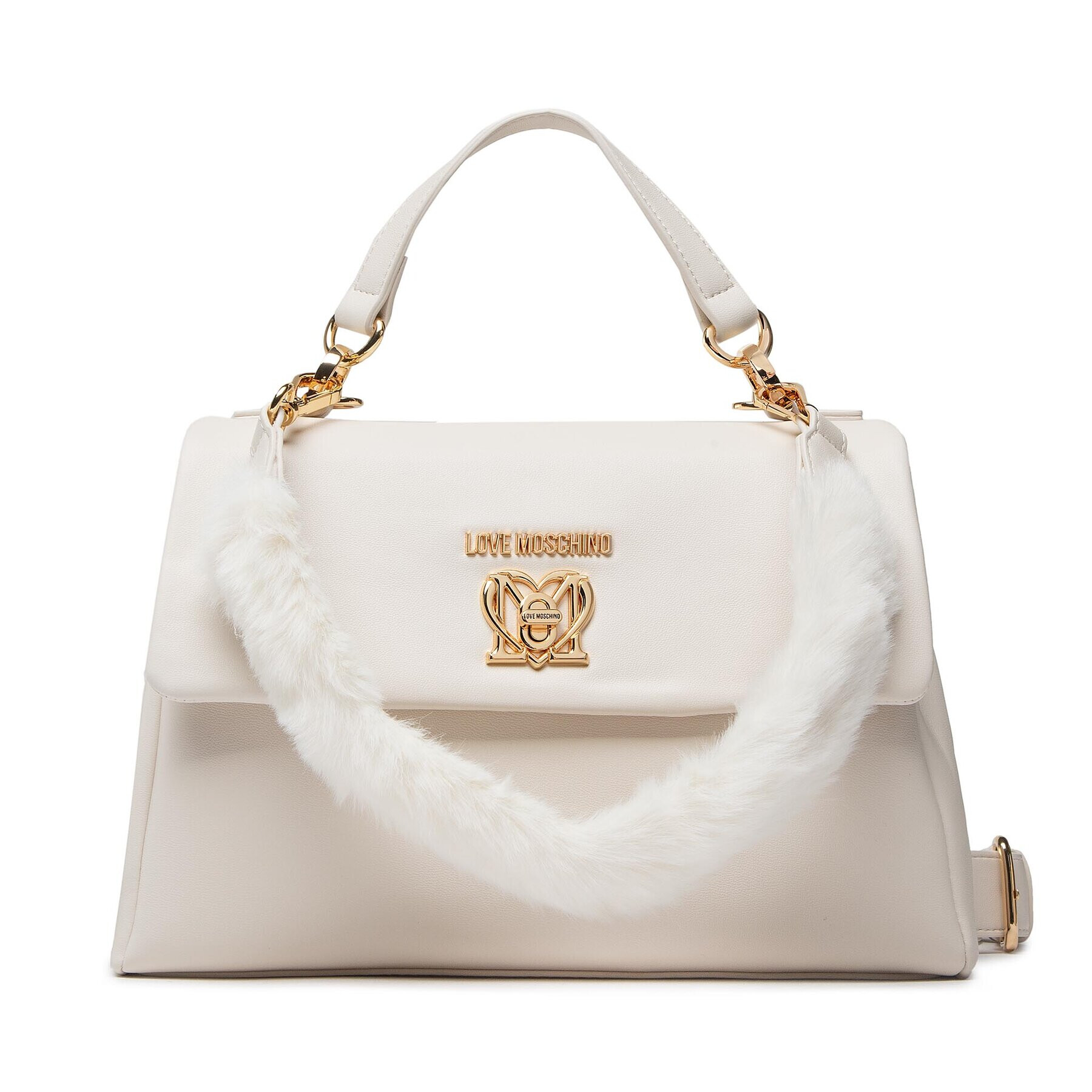 LOVE MOSCHINO Дамска чанта JC4391PP0FKO0120 Бял - Pepit.bg