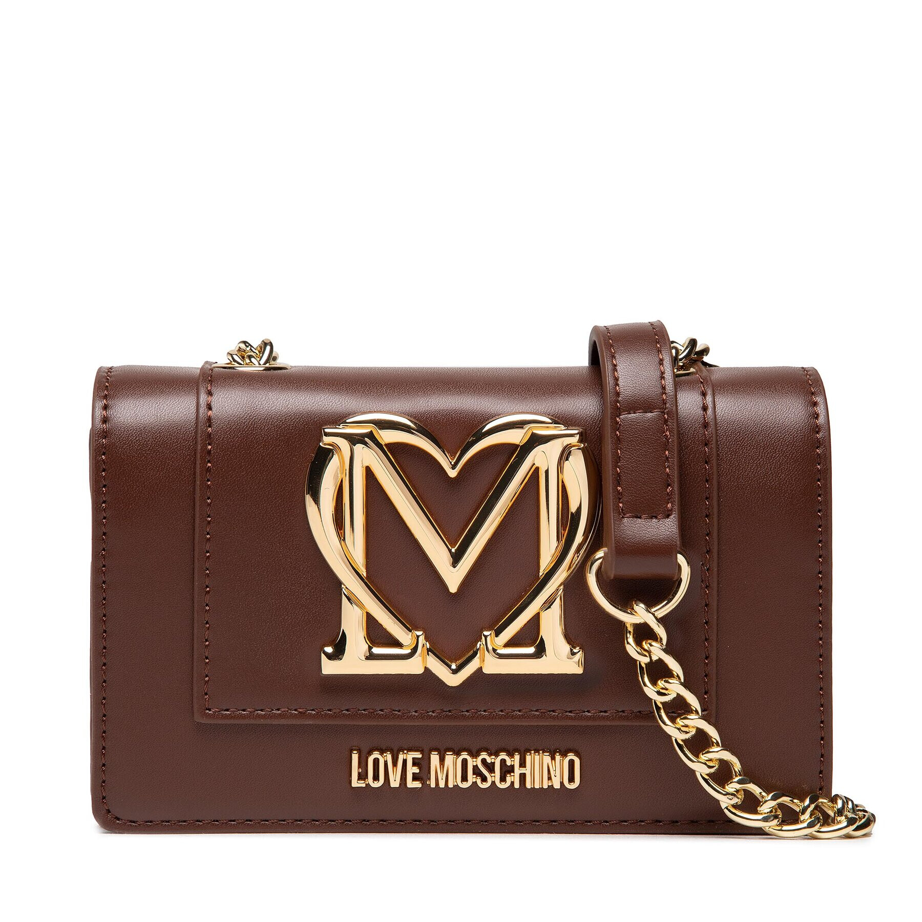 LOVE MOSCHINO Дамска чанта JC4414PP0FKQ0300 Кафяв - Pepit.bg