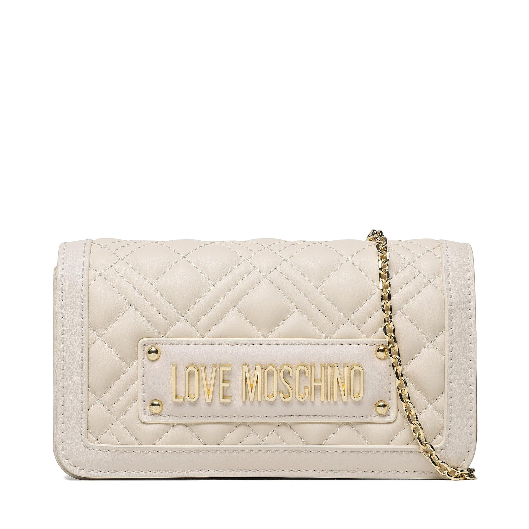 LOVE MOSCHINO Дамска чанта JC5681PP1HLA0110 Екрю - Pepit.bg