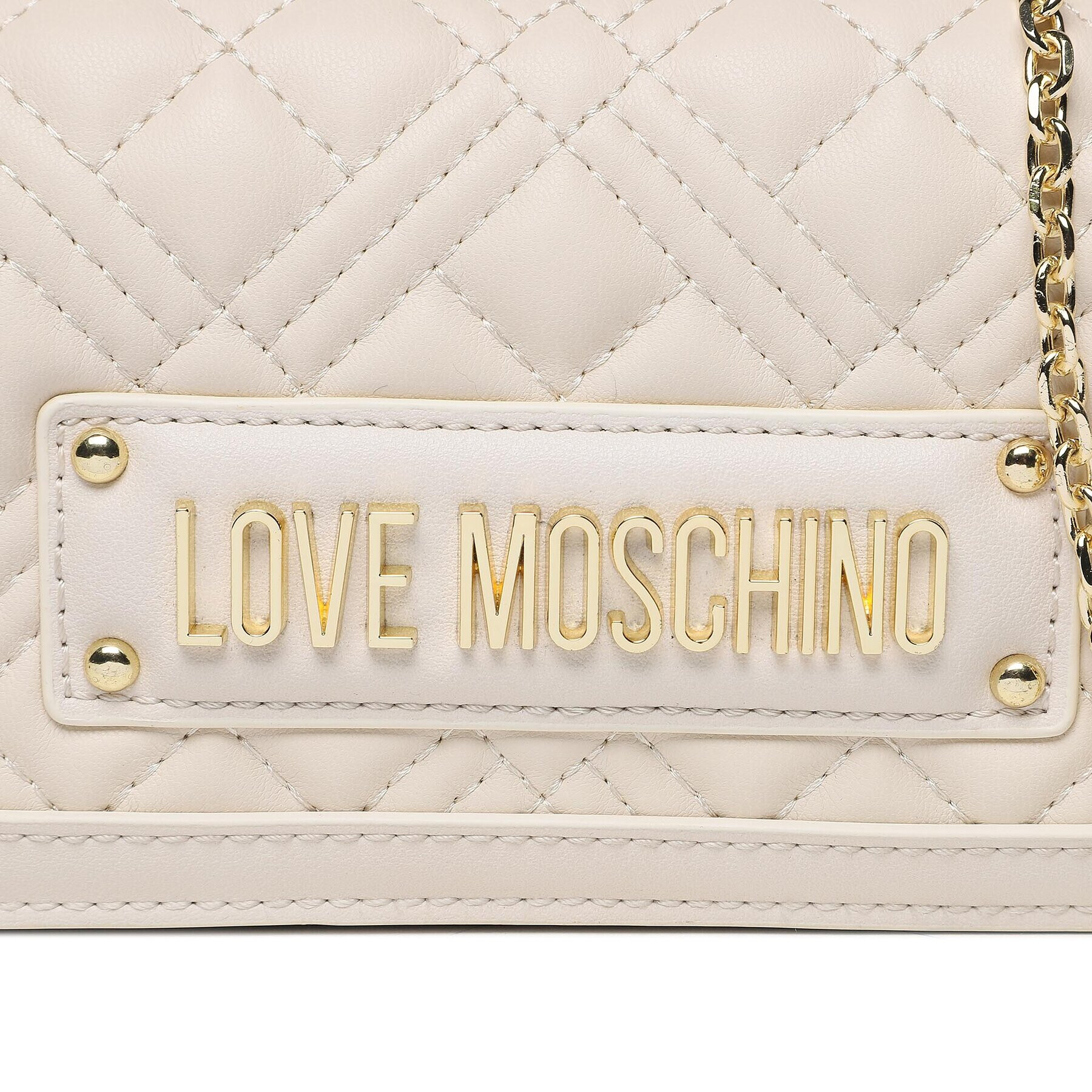 LOVE MOSCHINO Дамска чанта JC5681PP1HLA0110 Екрю - Pepit.bg