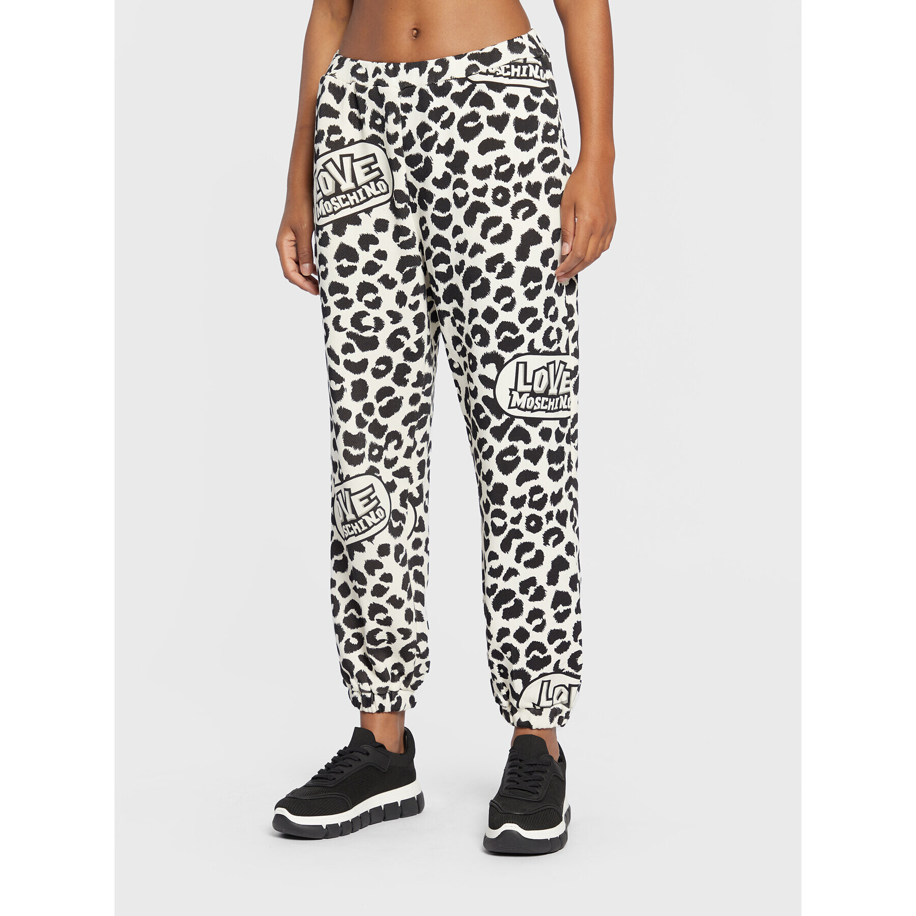LOVE MOSCHINO Долнище анцуг W160700M 4408 Бежов Regular Fit - Pepit.bg