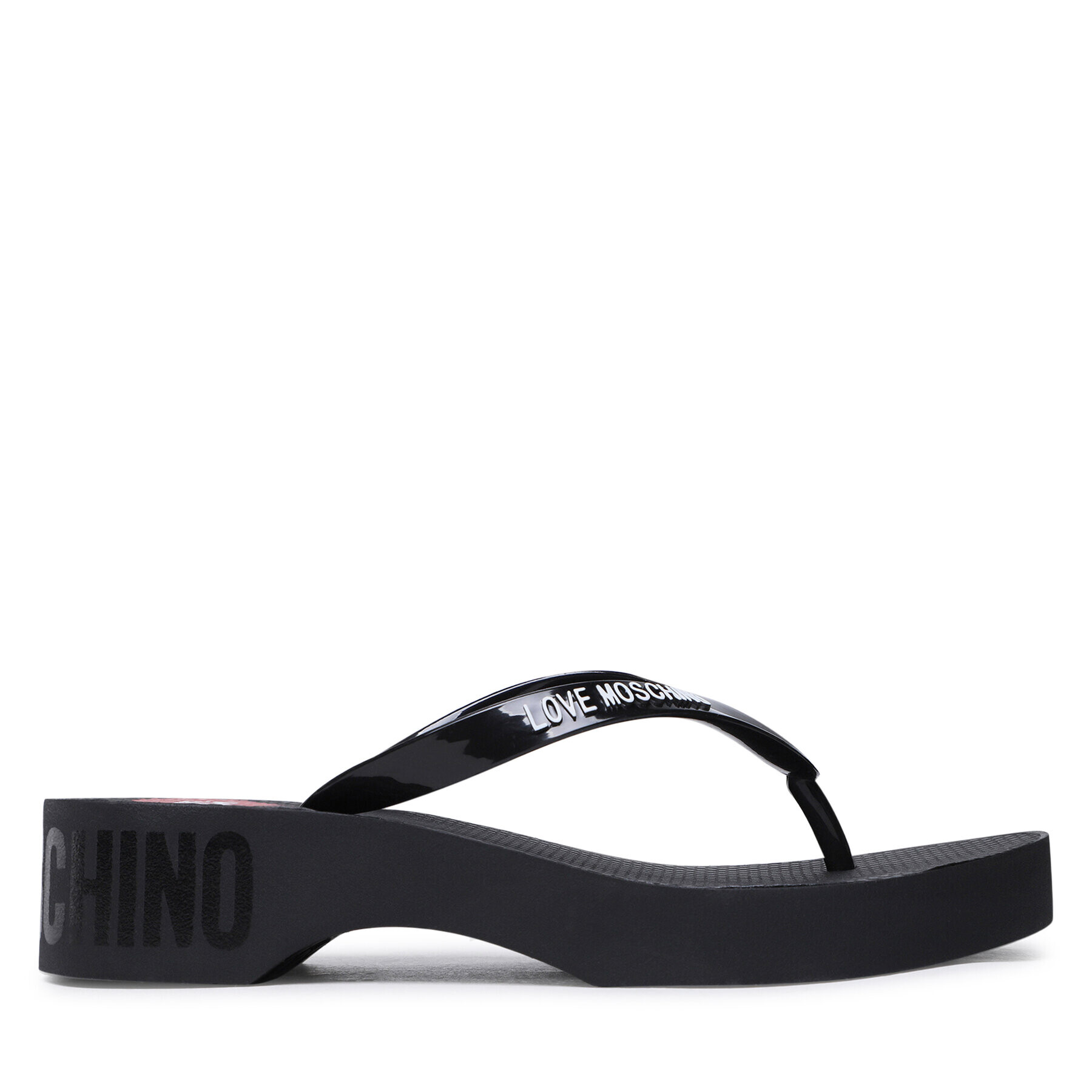 LOVE MOSCHINO Джапанки JA28064G0GI30000 Черен - Pepit.bg