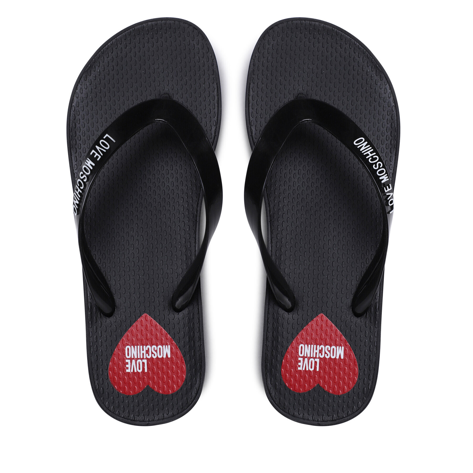 LOVE MOSCHINO Джапанки JA28064G0GI30000 Черен - Pepit.bg