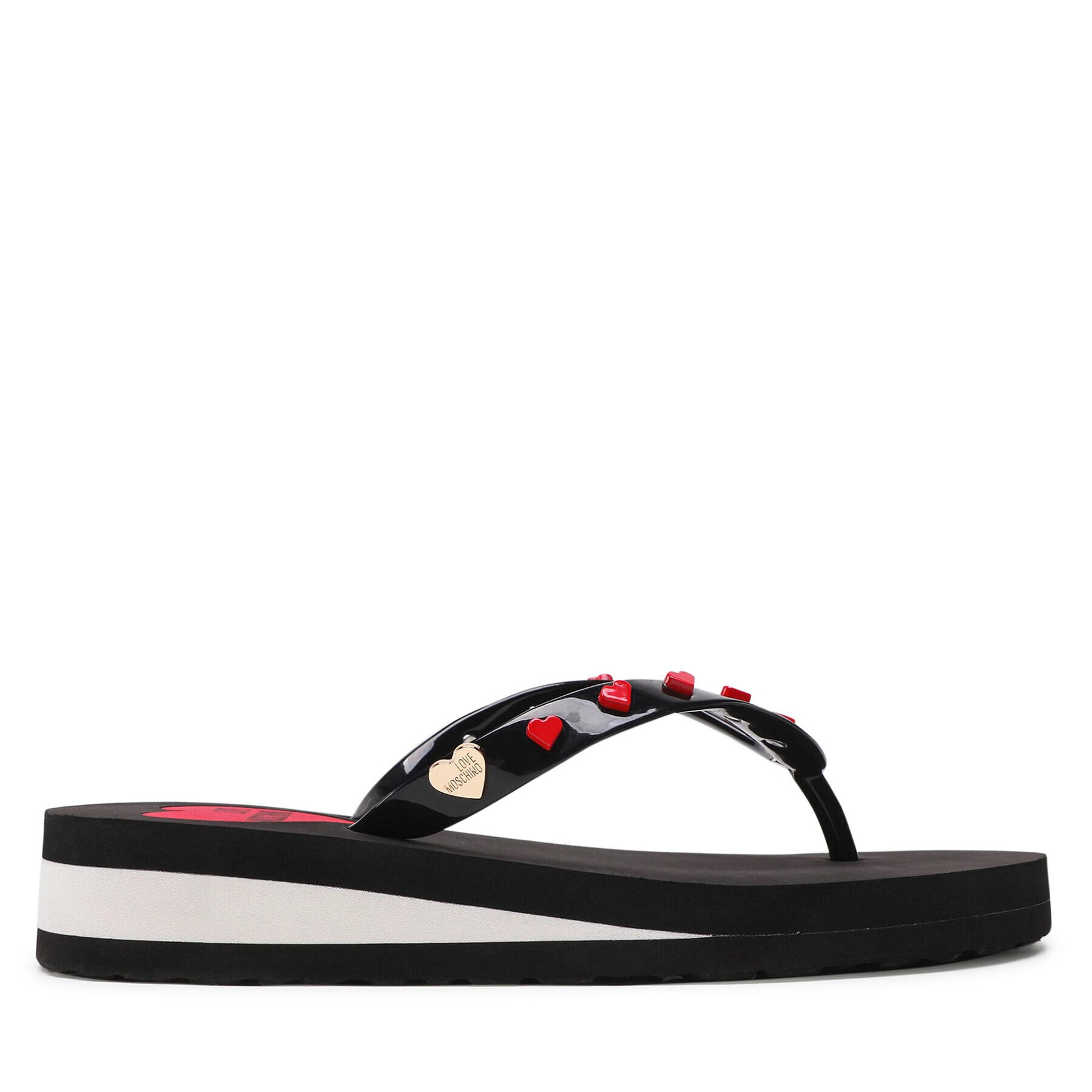 LOVE MOSCHINO Джапанки JA28093G1EI30000 Черен - Pepit.bg