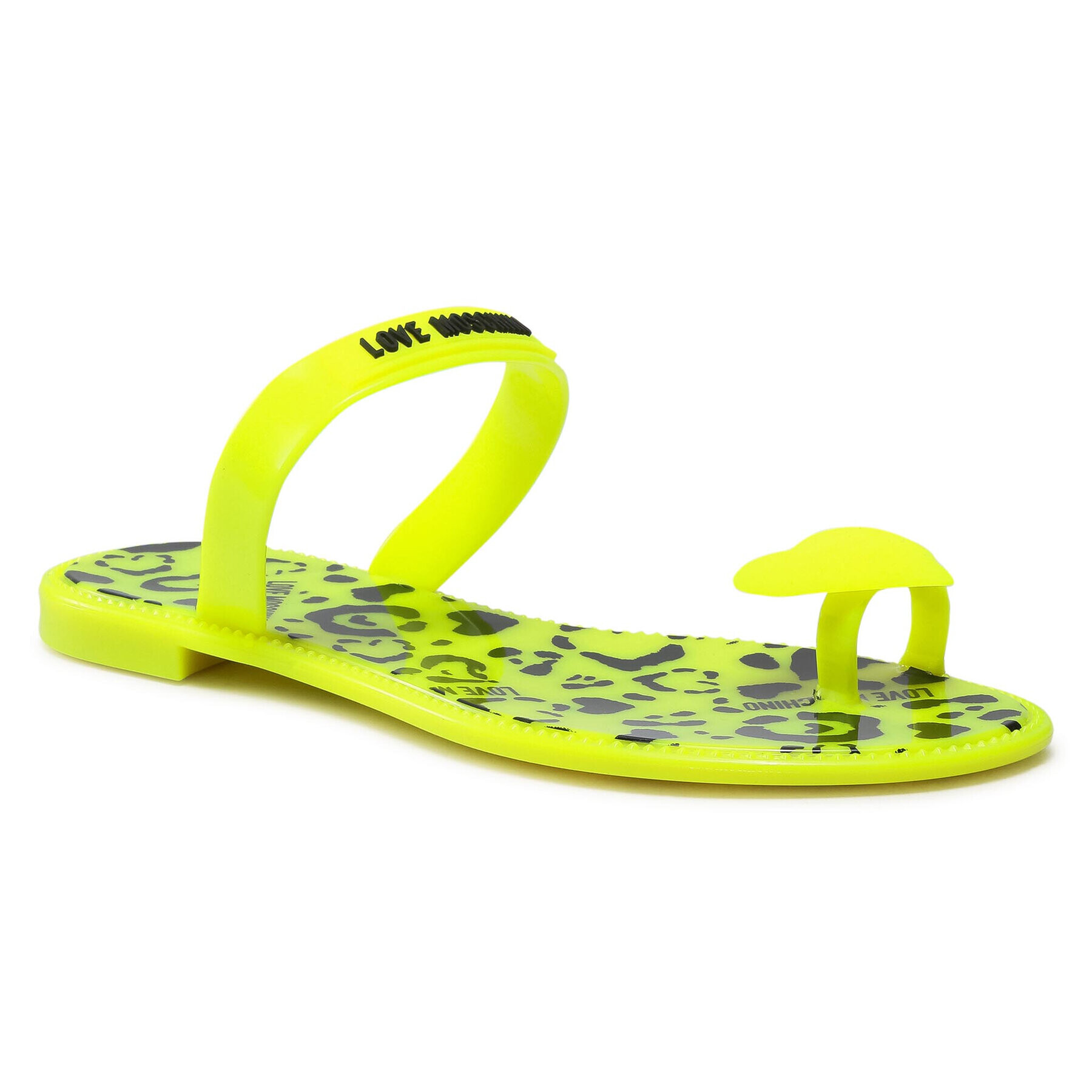 LOVE MOSCHINO Джапанки JA28151G0CJS0400 Жълт - Pepit.bg