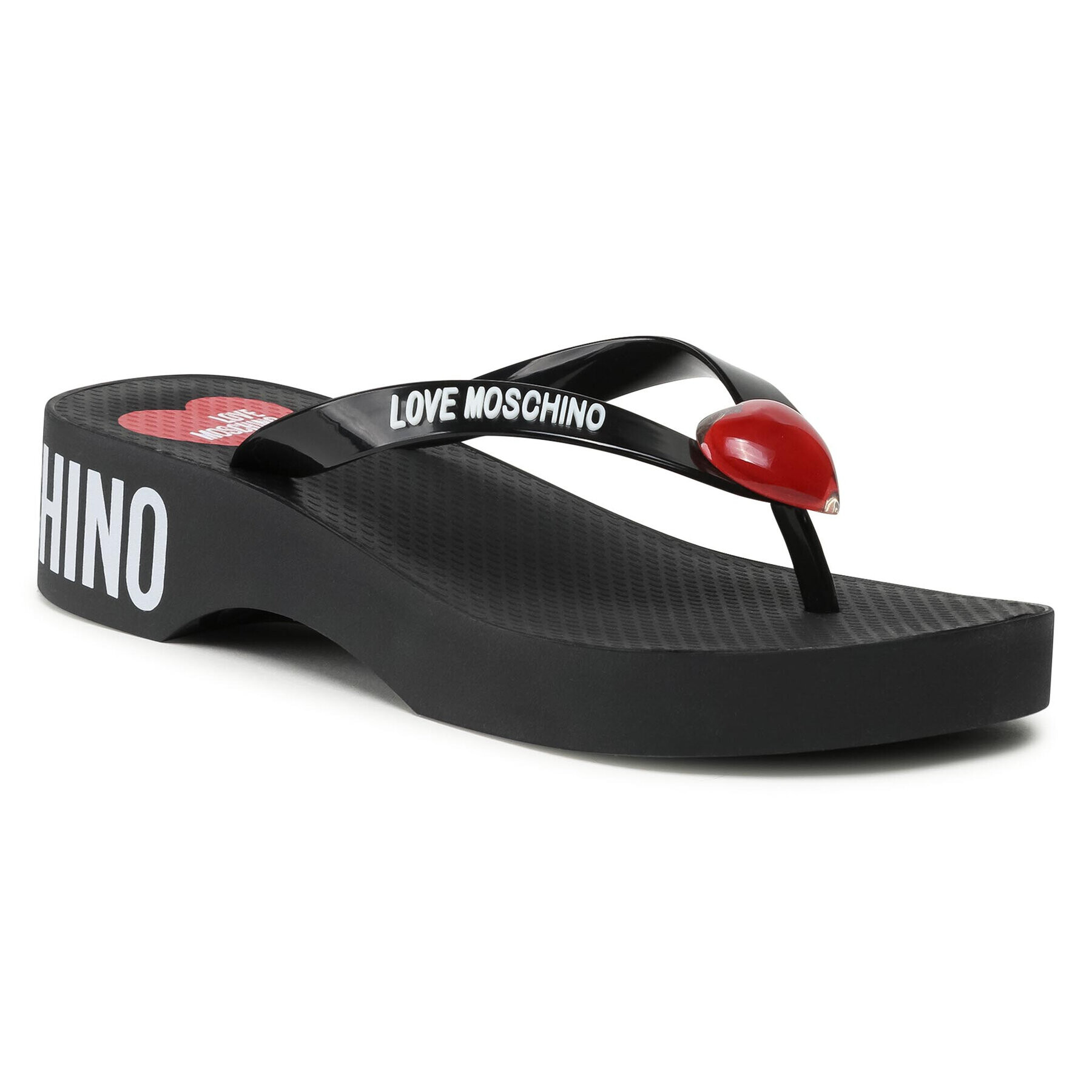LOVE MOSCHINO Джапанки JA28194G0CJT100B Черен - Pepit.bg