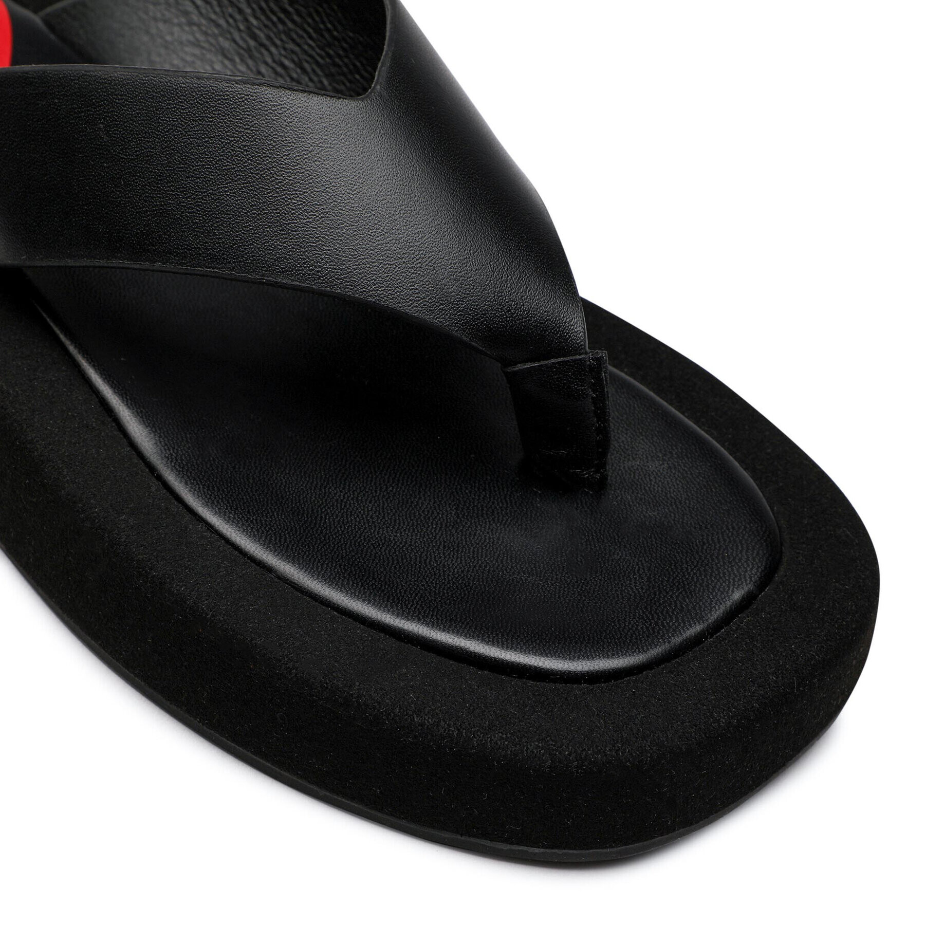 LOVE MOSCHINO Джапанки JA28253G0EIE100A Черен - Pepit.bg