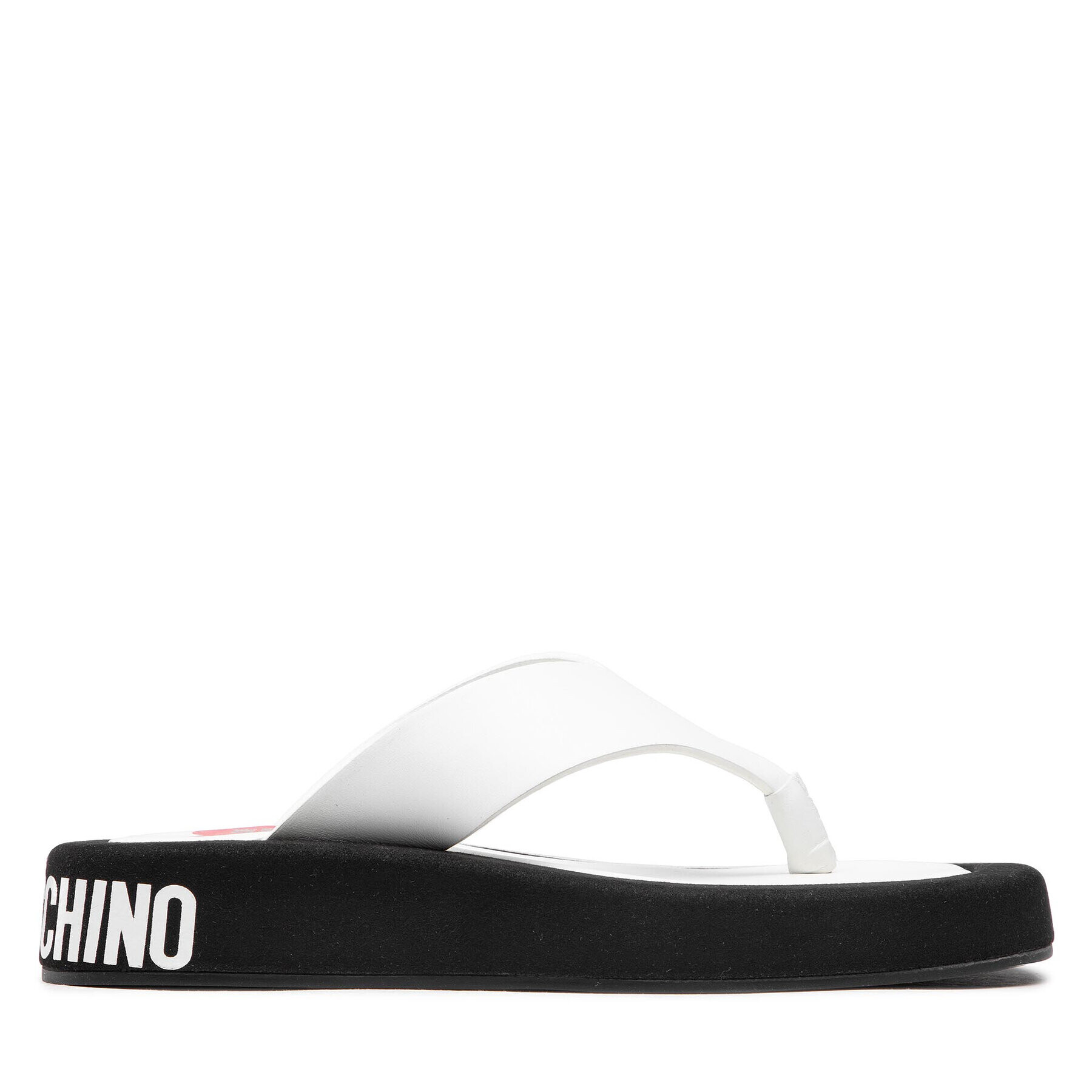 LOVE MOSCHINO Джапанки JA28253G0EIE110A Бял - Pepit.bg