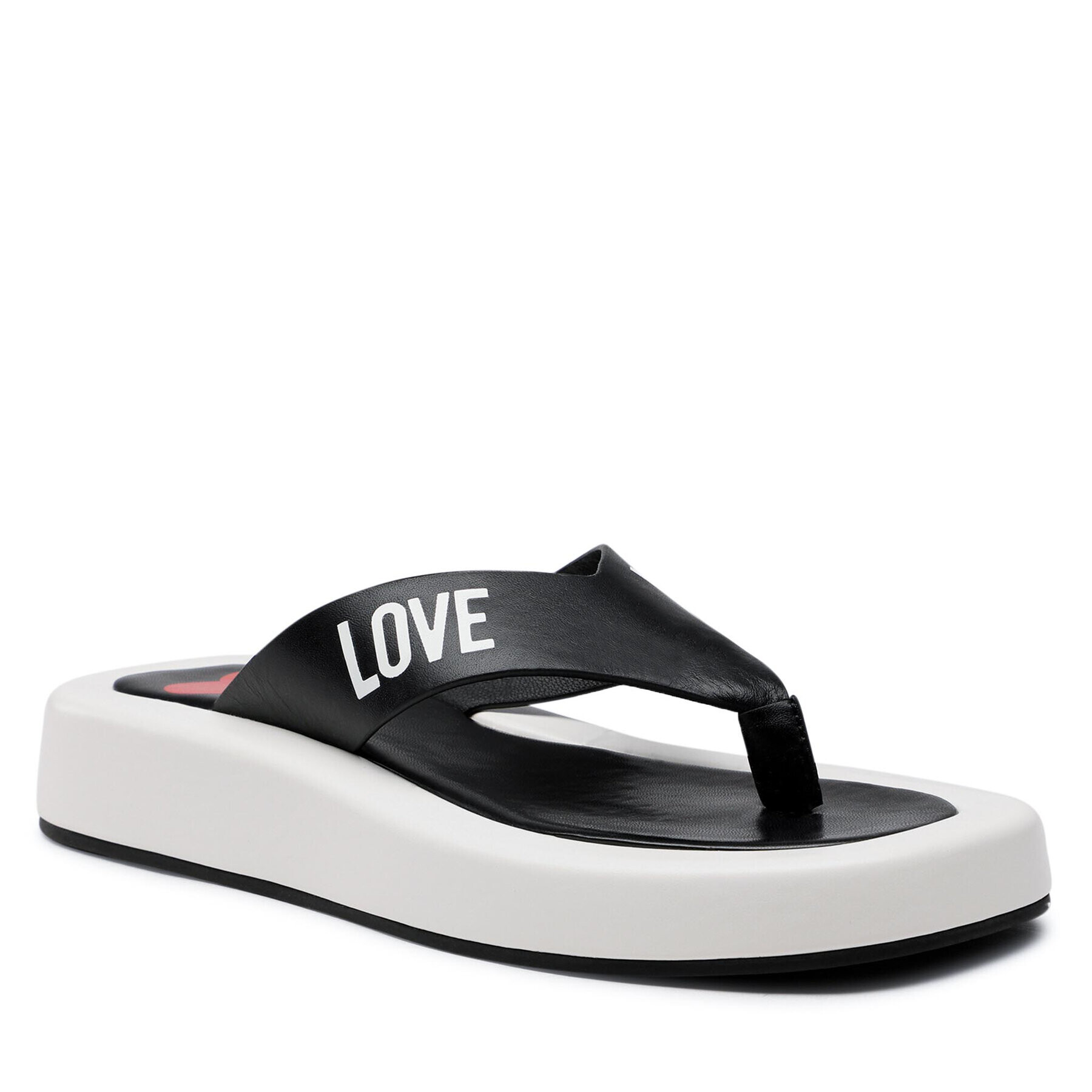 LOVE MOSCHINO Джапанки JA28293G0EIE300A Черен - Pepit.bg