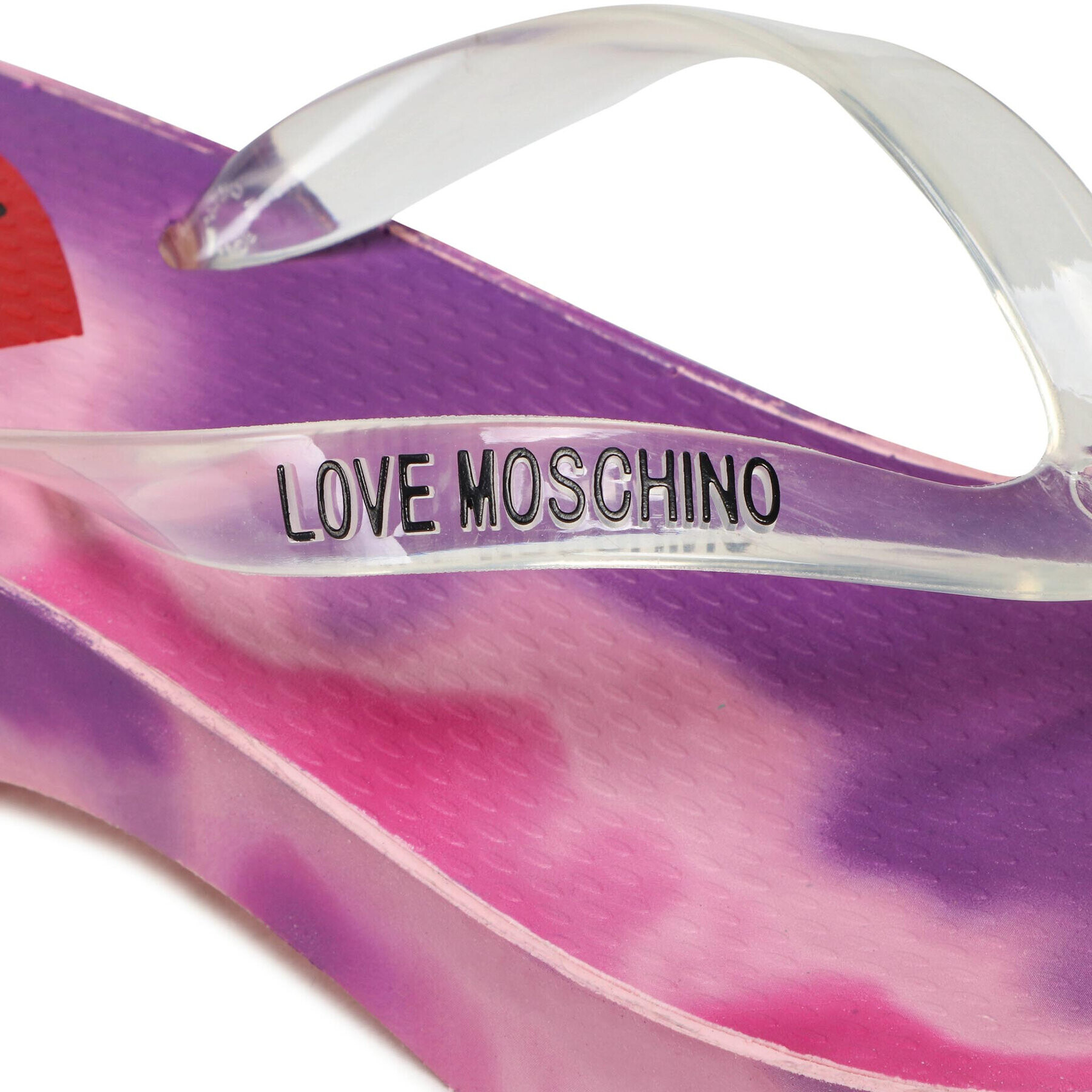 LOVE MOSCHINO Джапанки JA28304G0EI3565A Бял - Pepit.bg