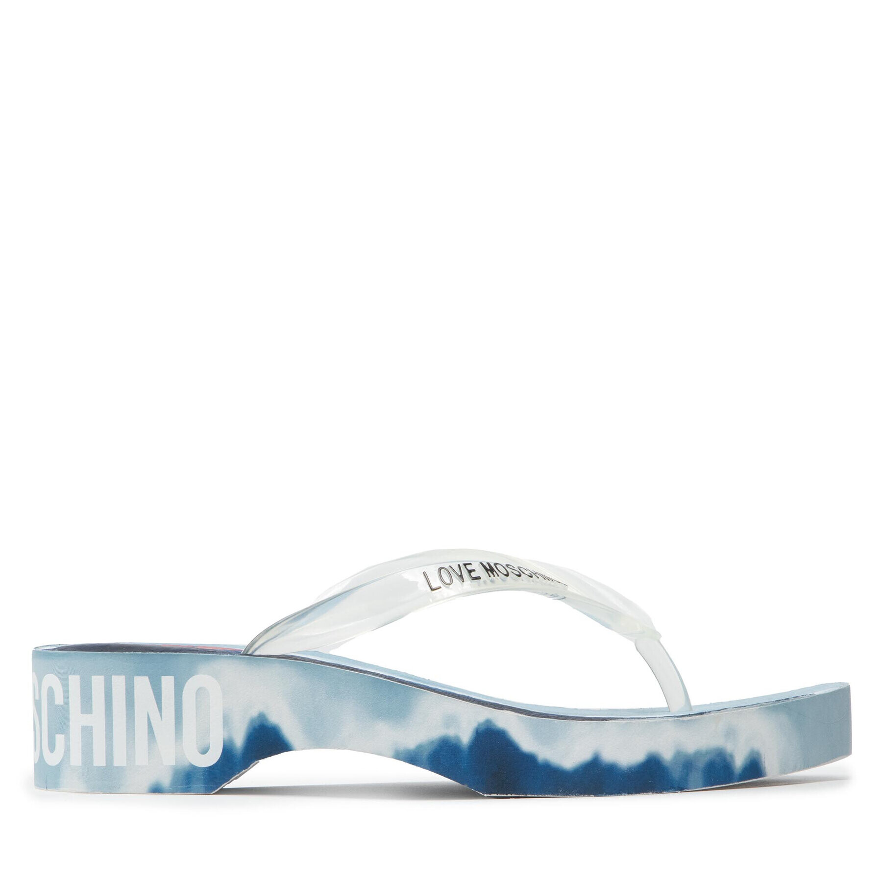 LOVE MOSCHINO Джапанки JA28304G0EI3570A Бял - Pepit.bg