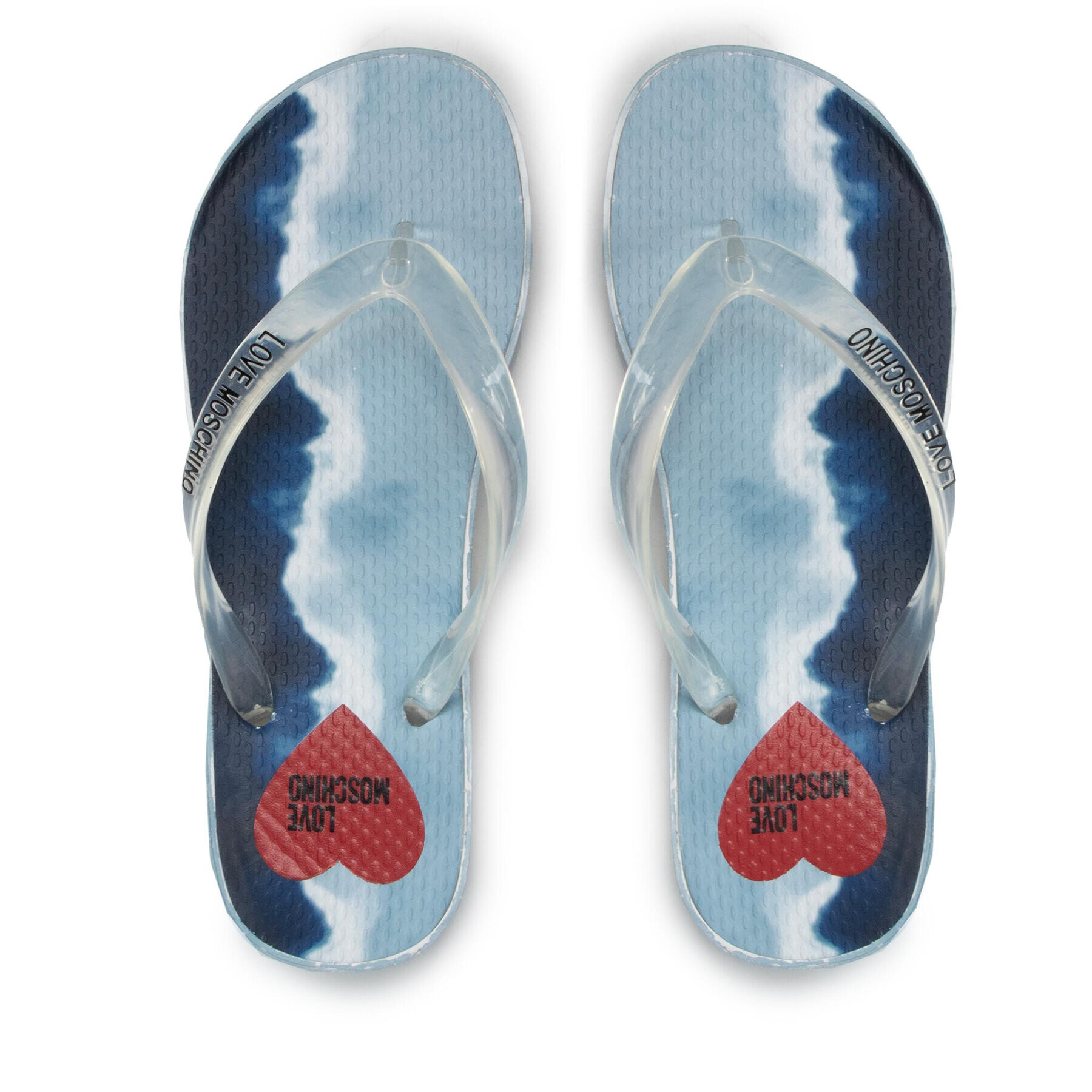 LOVE MOSCHINO Джапанки JA28304G0EI3570A Бял - Pepit.bg
