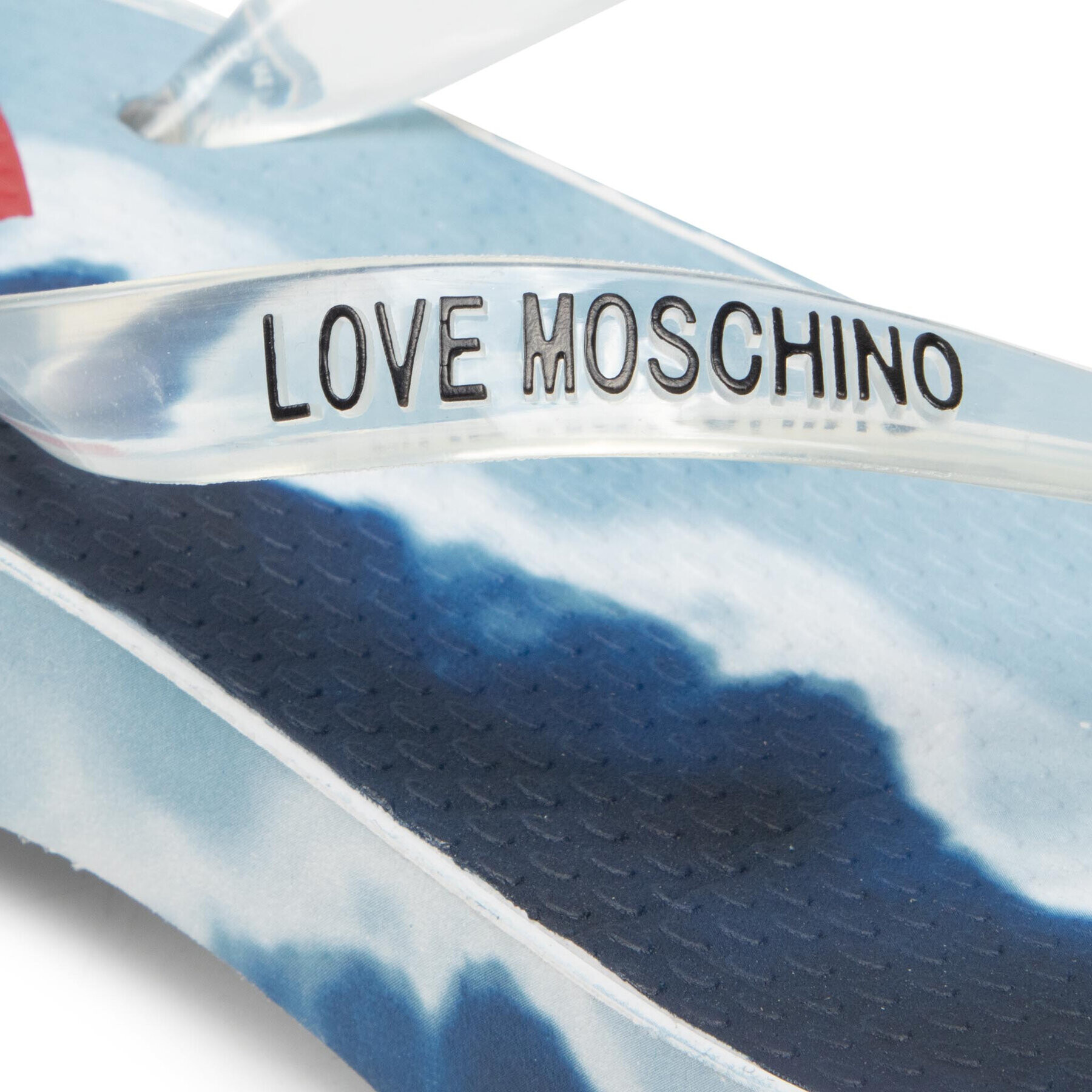 LOVE MOSCHINO Джапанки JA28304G0EI3570A Бял - Pepit.bg